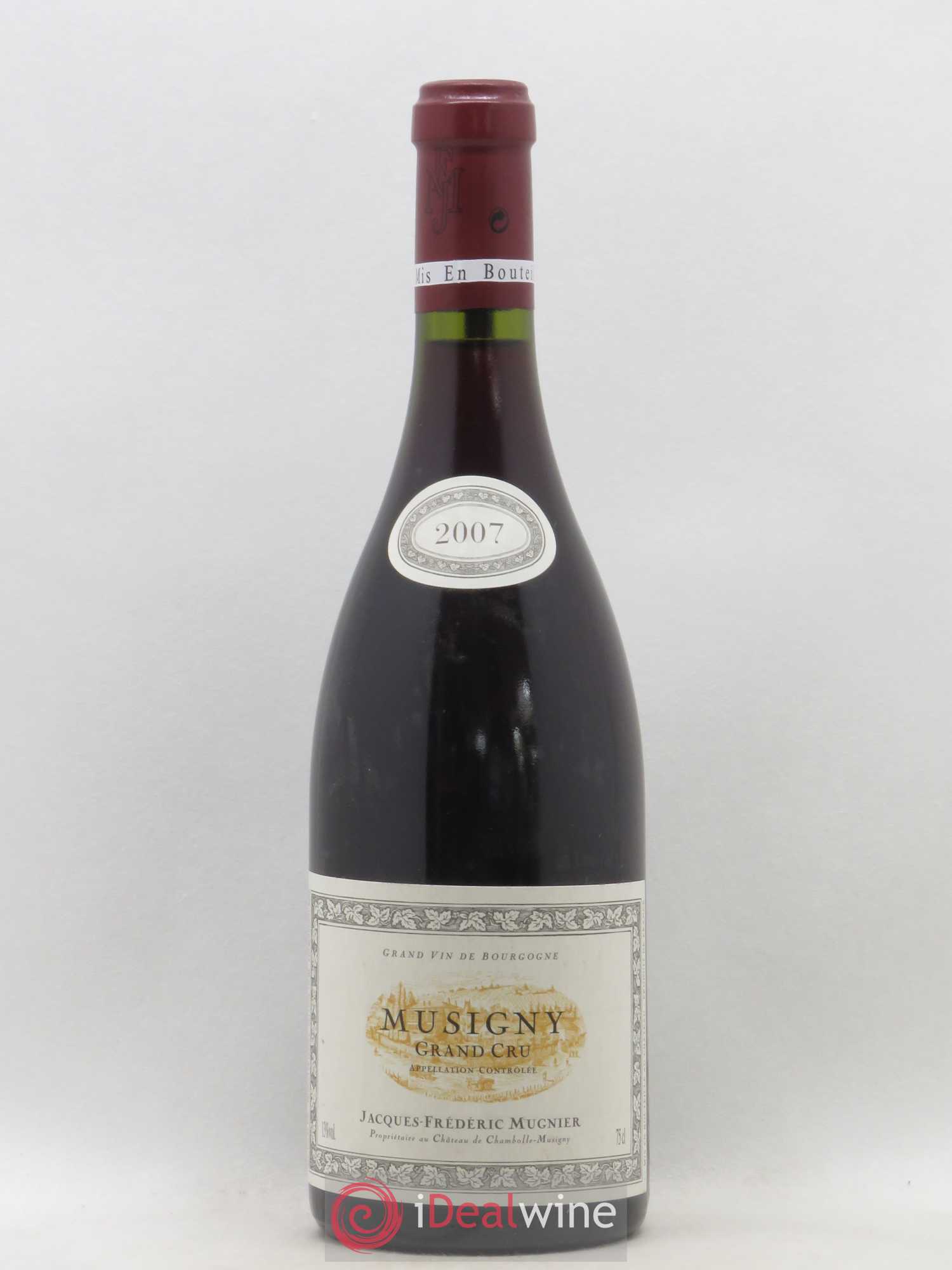 Musigny Grand Cru Jacques-Frédéric Mugnier 2007 - Lot de 1 bouteille - 0