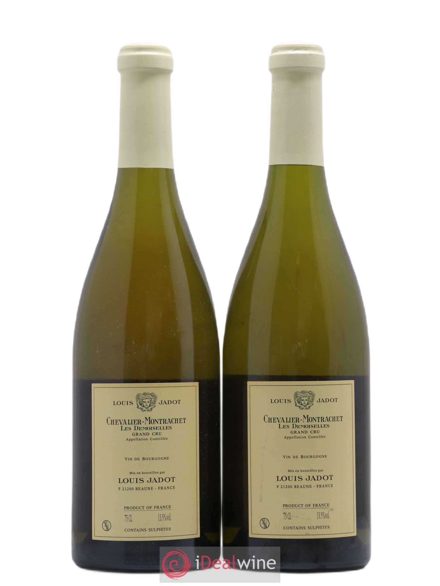 Chevalier-Montrachet Grand Cru Les Demoiselles Héritiers Louis Jadot (Domaine des) - Louis Jadot 2010 - Lot de 2 bouteilles - 1