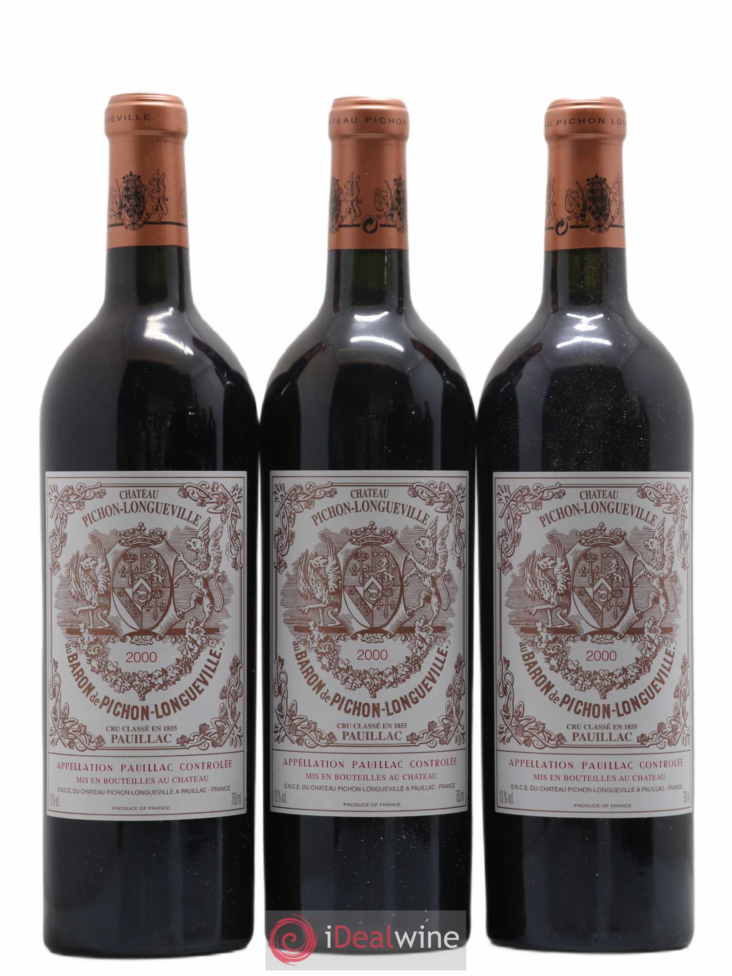 Pichon Longueville Baron 2ème Grand Cru Classé 2000 - Lot de 12 bouteilles - 3