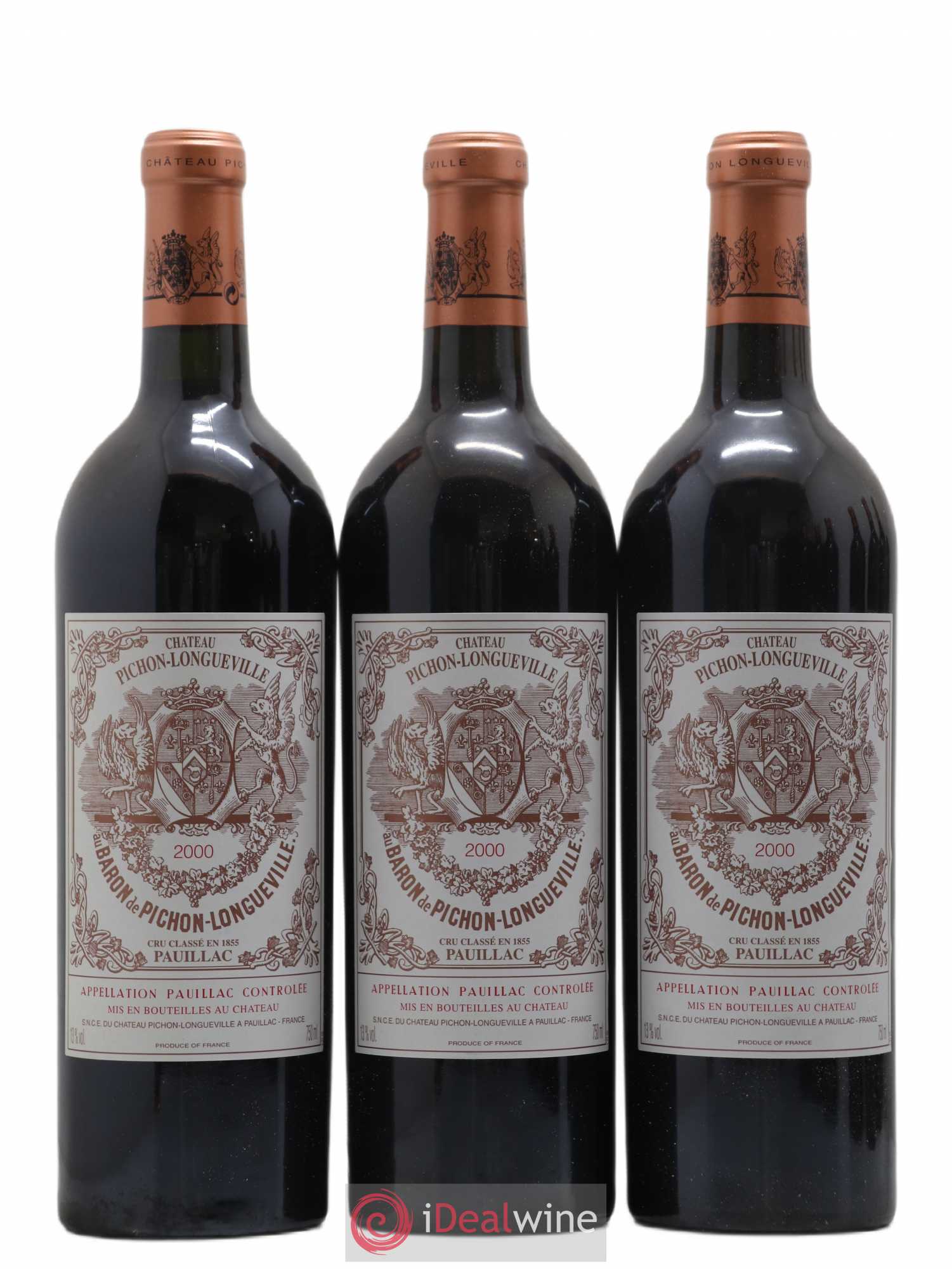 Pichon Longueville Baron 2ème Grand Cru Classé 2000 - Lot de 12 bouteilles - 4