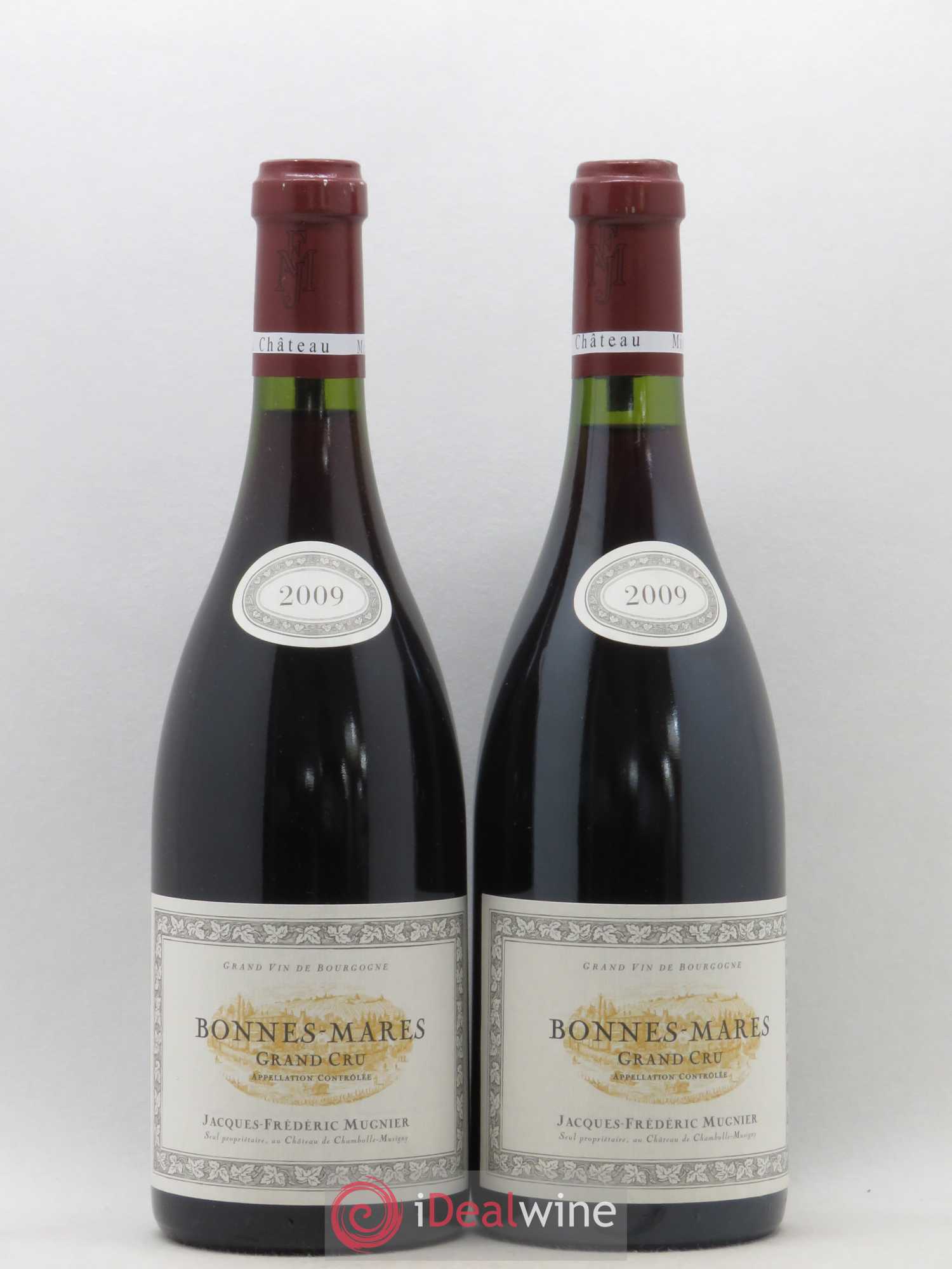 Bonnes-Mares Grand Cru Jacques-Frédéric Mugnier 2009 - Lot de 2 bouteilles - 0