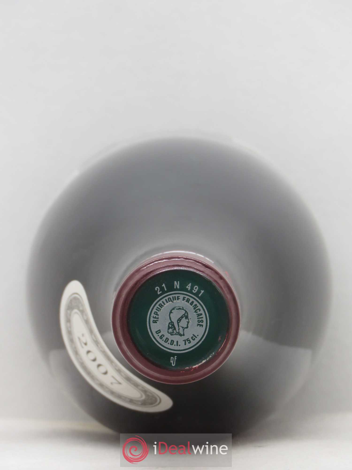 Chambolle-Musigny 1er Cru Les Amoureuses Jacques-Frédéric Mugnier 2007 - Lot de 1 bouteille - 2