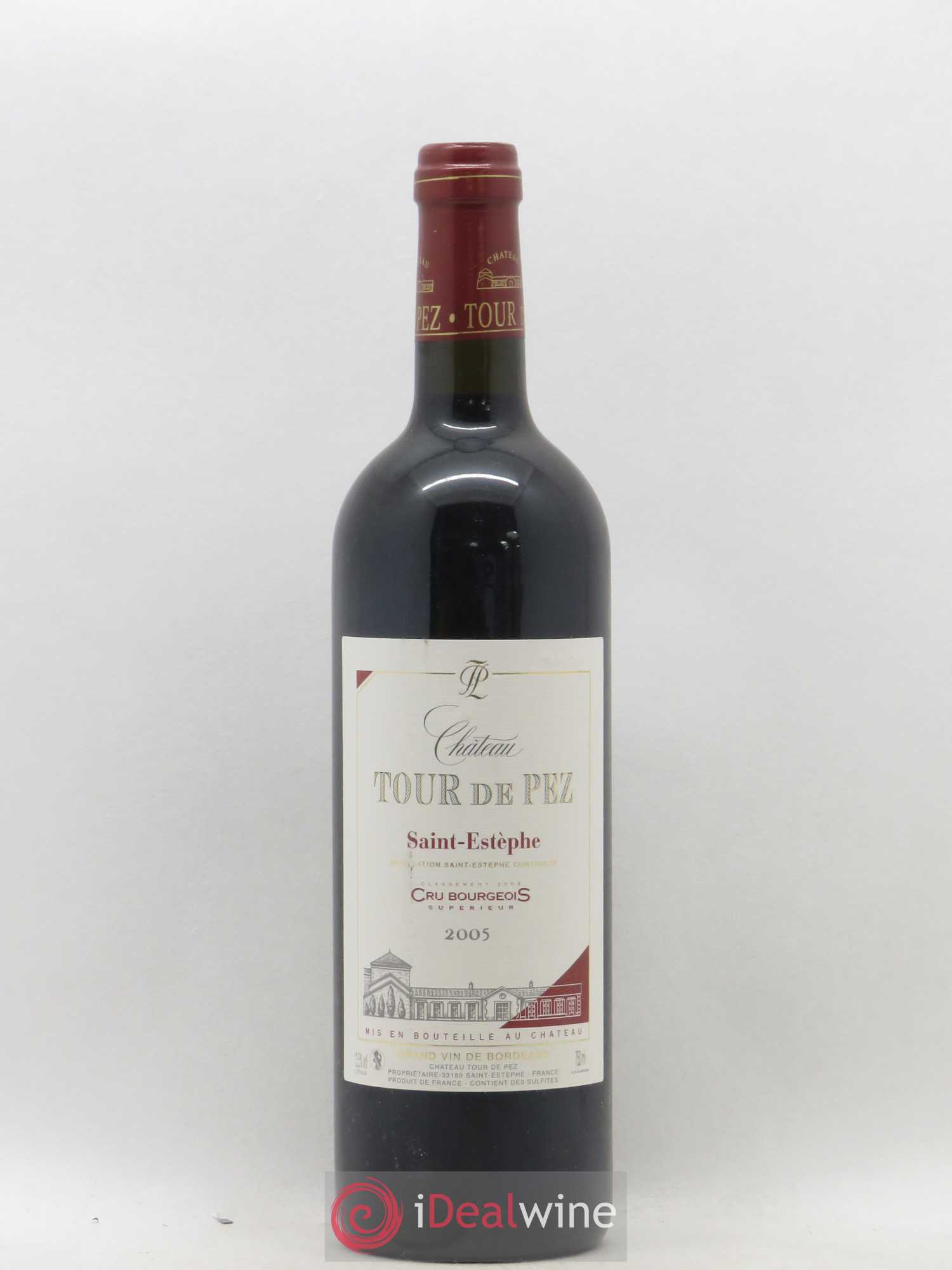 Château Tour de Pez Cru Bourgeois 2005 - Lot de 1 bouteille - 0