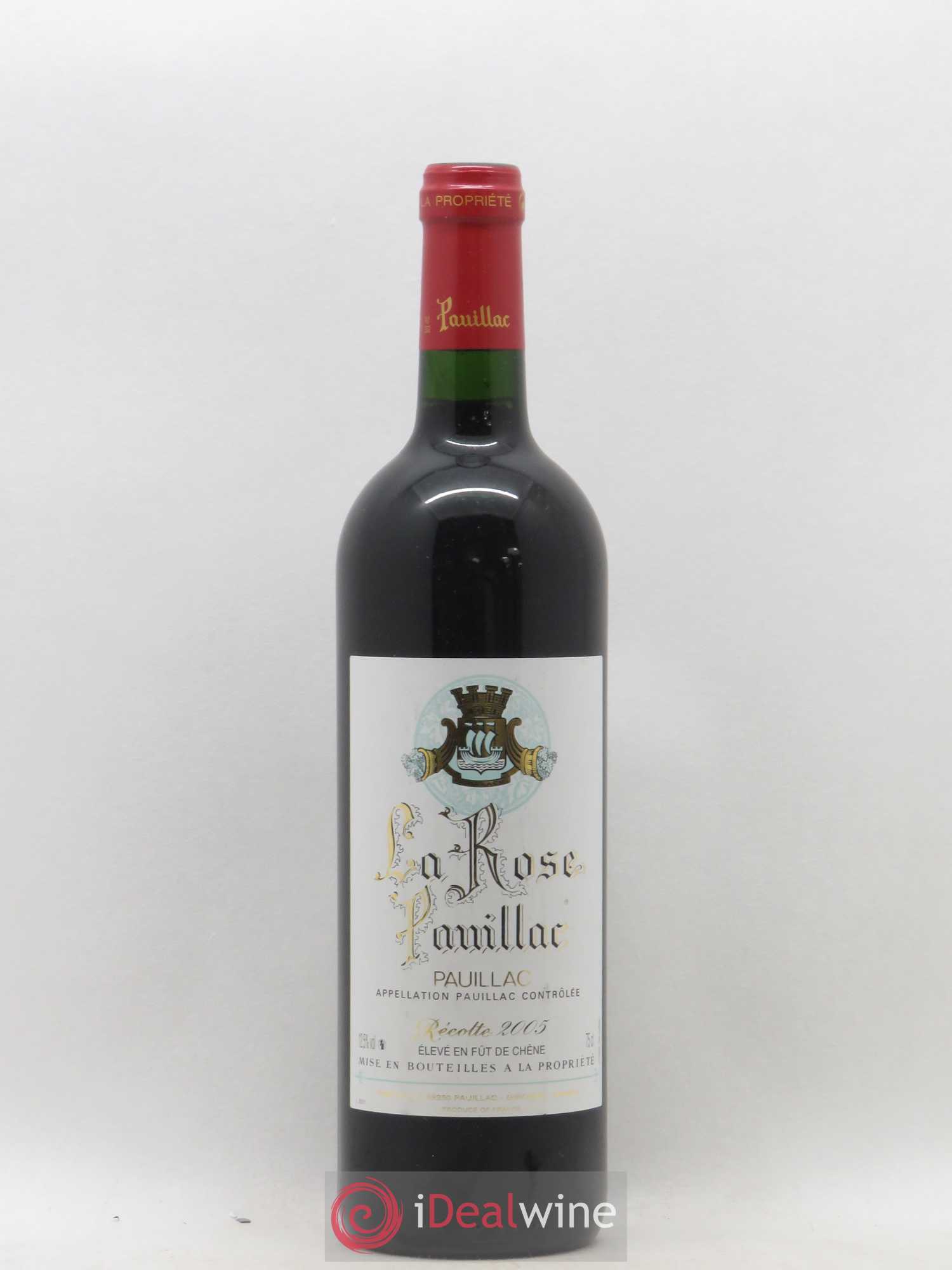 La Rose Pauillac 2005 - Lot de 1 bouteille - 0