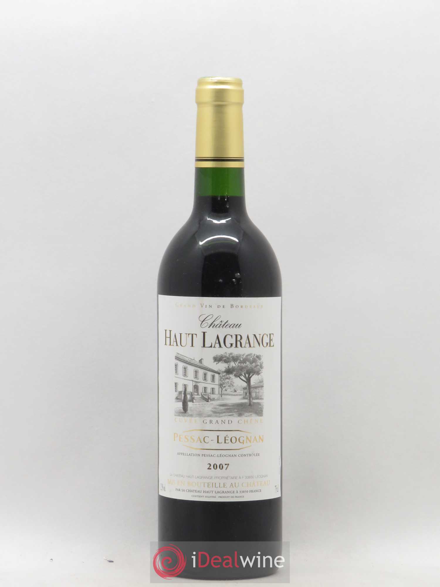 Pessac-Léognan Château Haut Lagrange 2007 - Lot de 1 bouteille - 0
