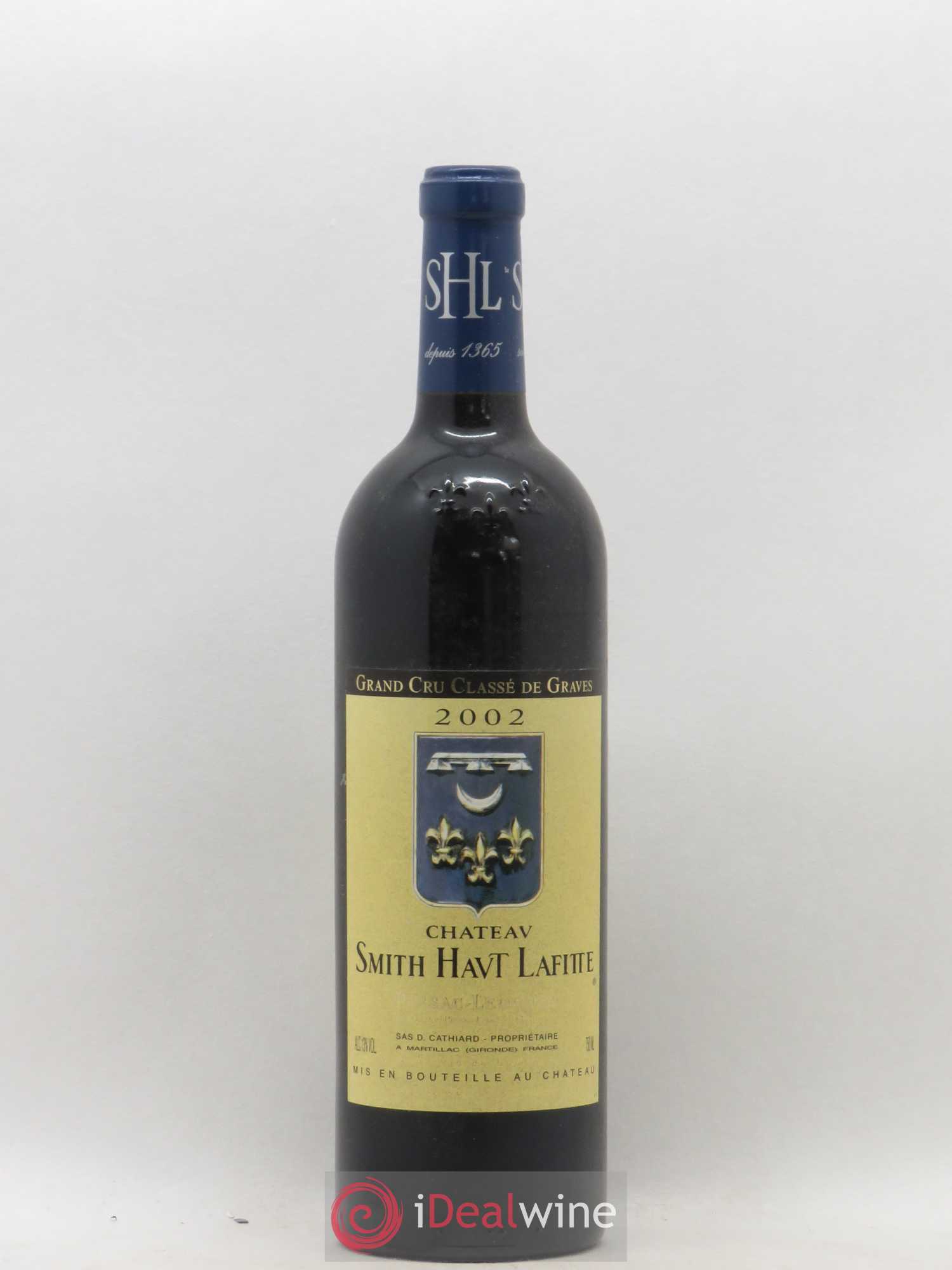 Château Smith Haut Lafitte Cru Classé de Graves 2002 - Lot de 1 bouteille - 0