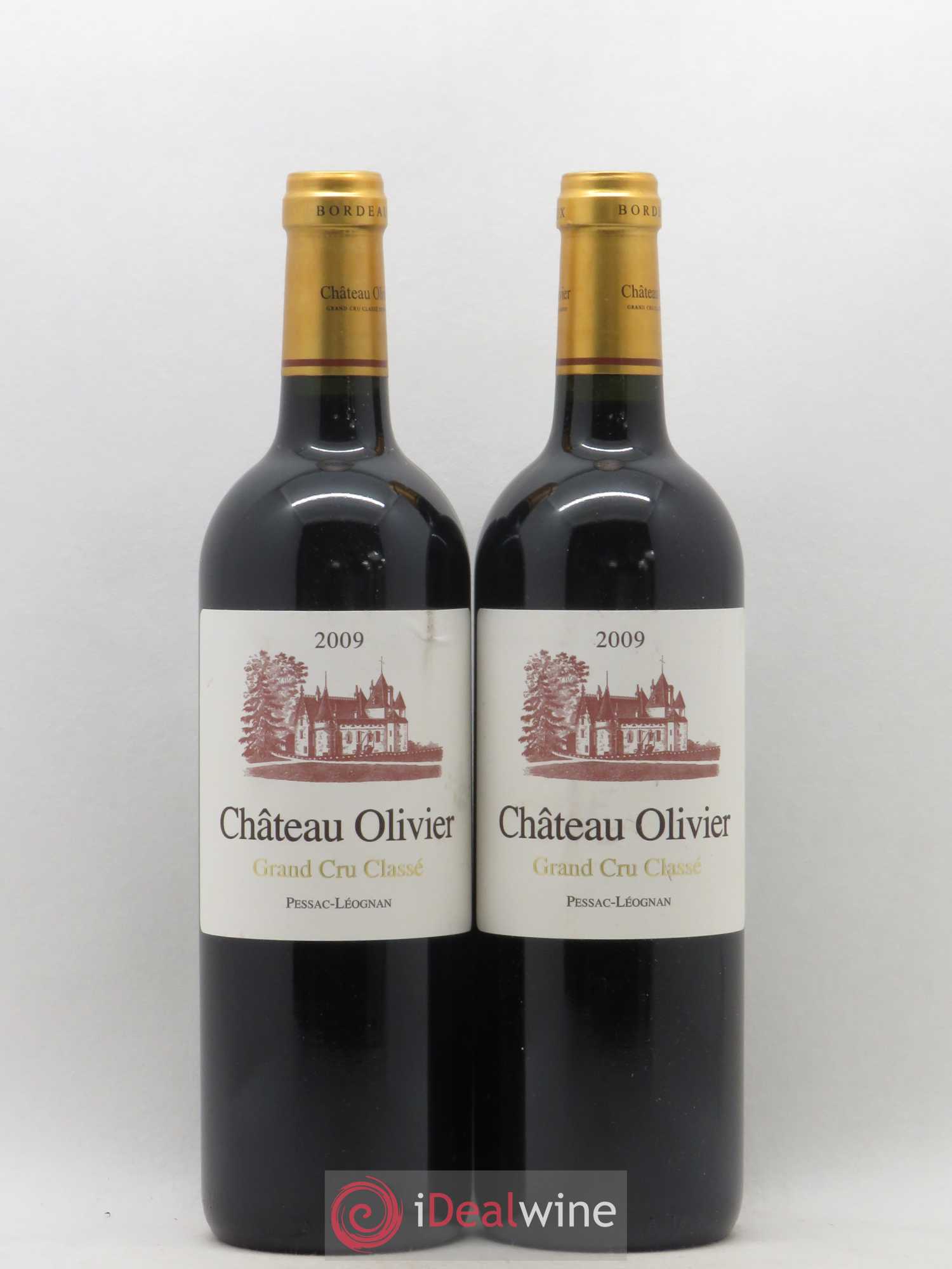 Château Olivier Cru Classé de Graves 2009 - Lot de 2 bouteilles - 0