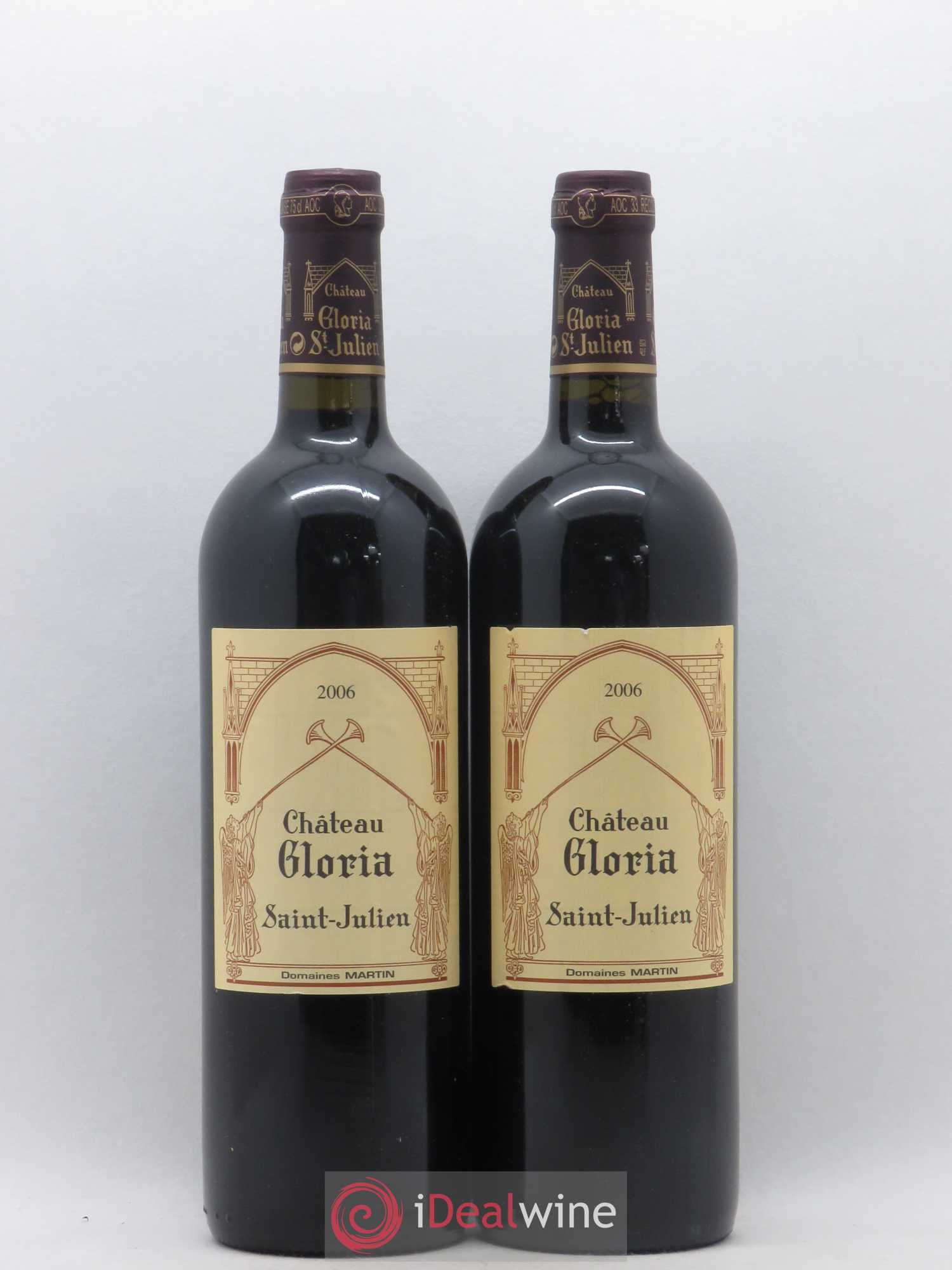 Château Gloria 2006 - Lot de 2 bouteilles - 0