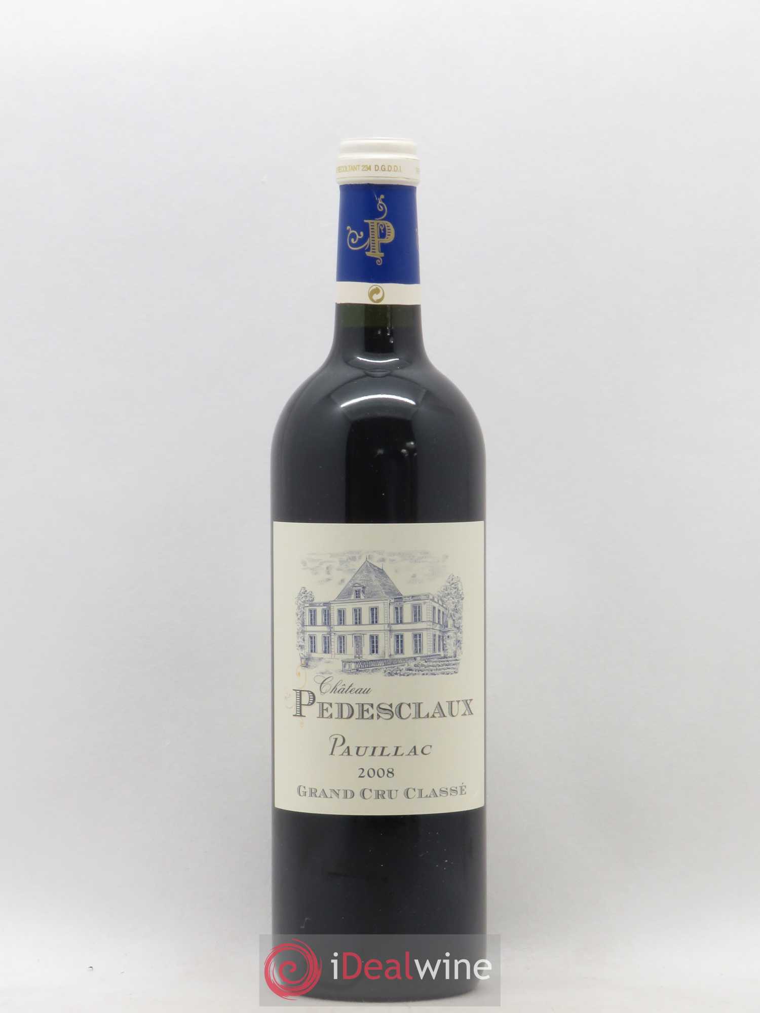 Château Pedesclaux 5ème Grand Cru Classé 2008 - Lot de 1 bouteille - 0
