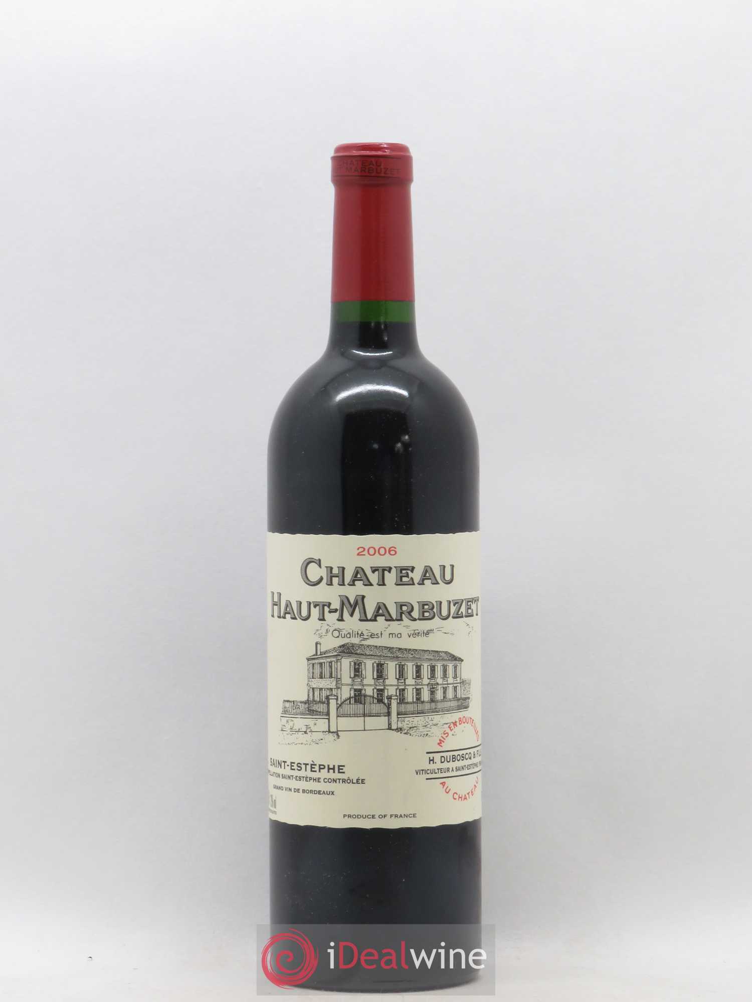 Château Haut Marbuzet 2006 - Lot de 1 bouteille - 0