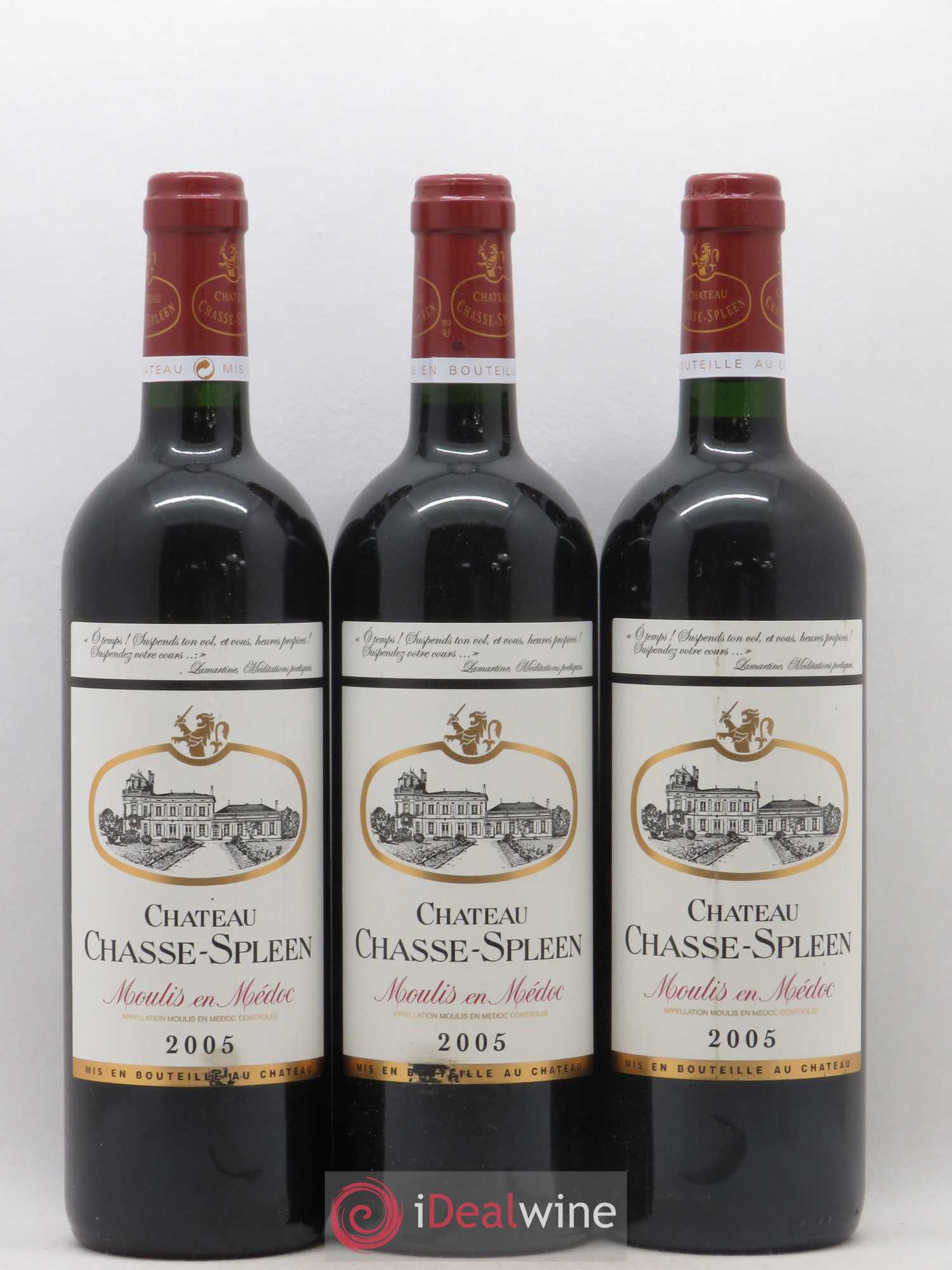 Château Chasse Spleen 2005 - Lot de 6 bouteilles - 1