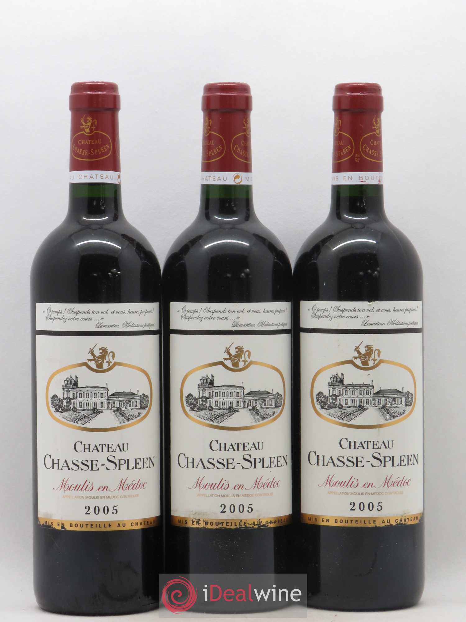 Château Chasse Spleen 2005 - Lot de 6 bouteilles - 2