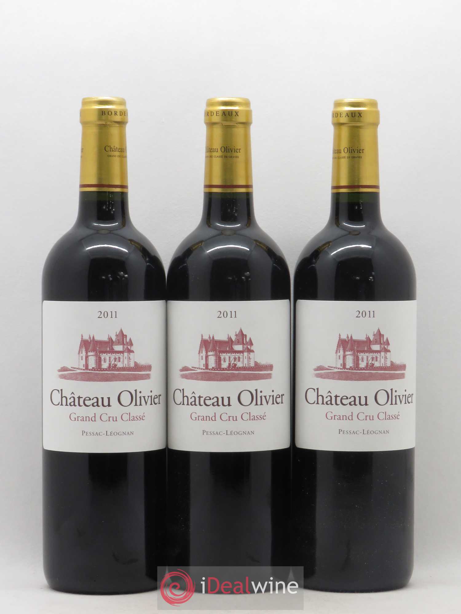 Château Olivier Cru Classé de Graves 2011 - Lot of 6 bottles - 1
