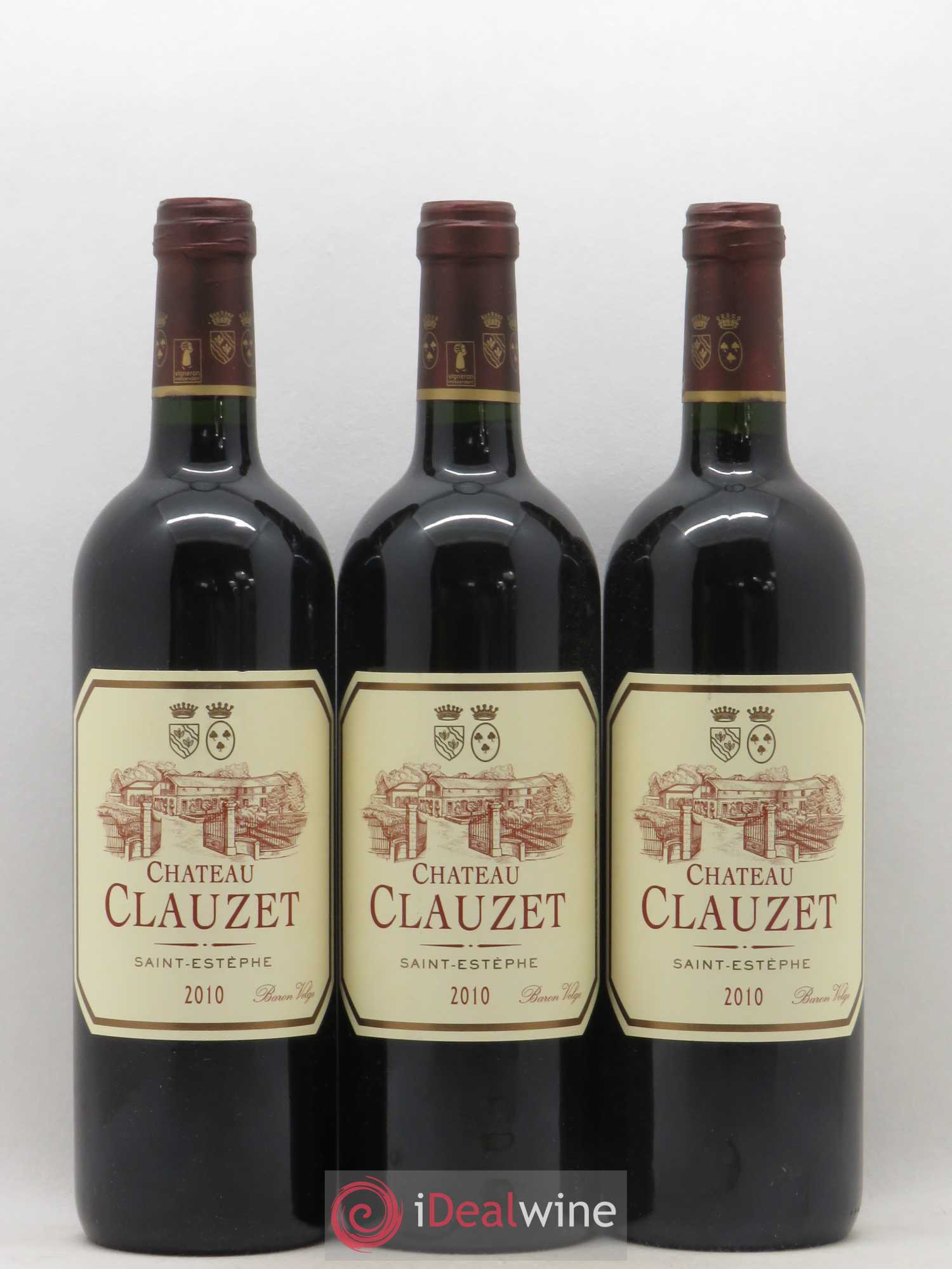 Château Clauzet 2010 - Posten von 6 Flaschen - 1