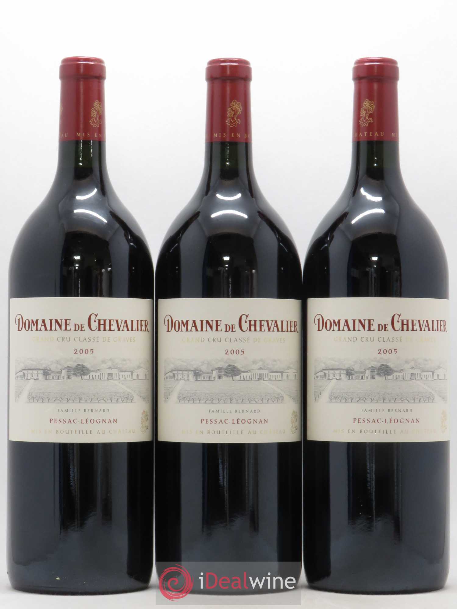 Domaine de Chevalier Cru Classé de Graves 2005 - Lot de 6 magnums - 1