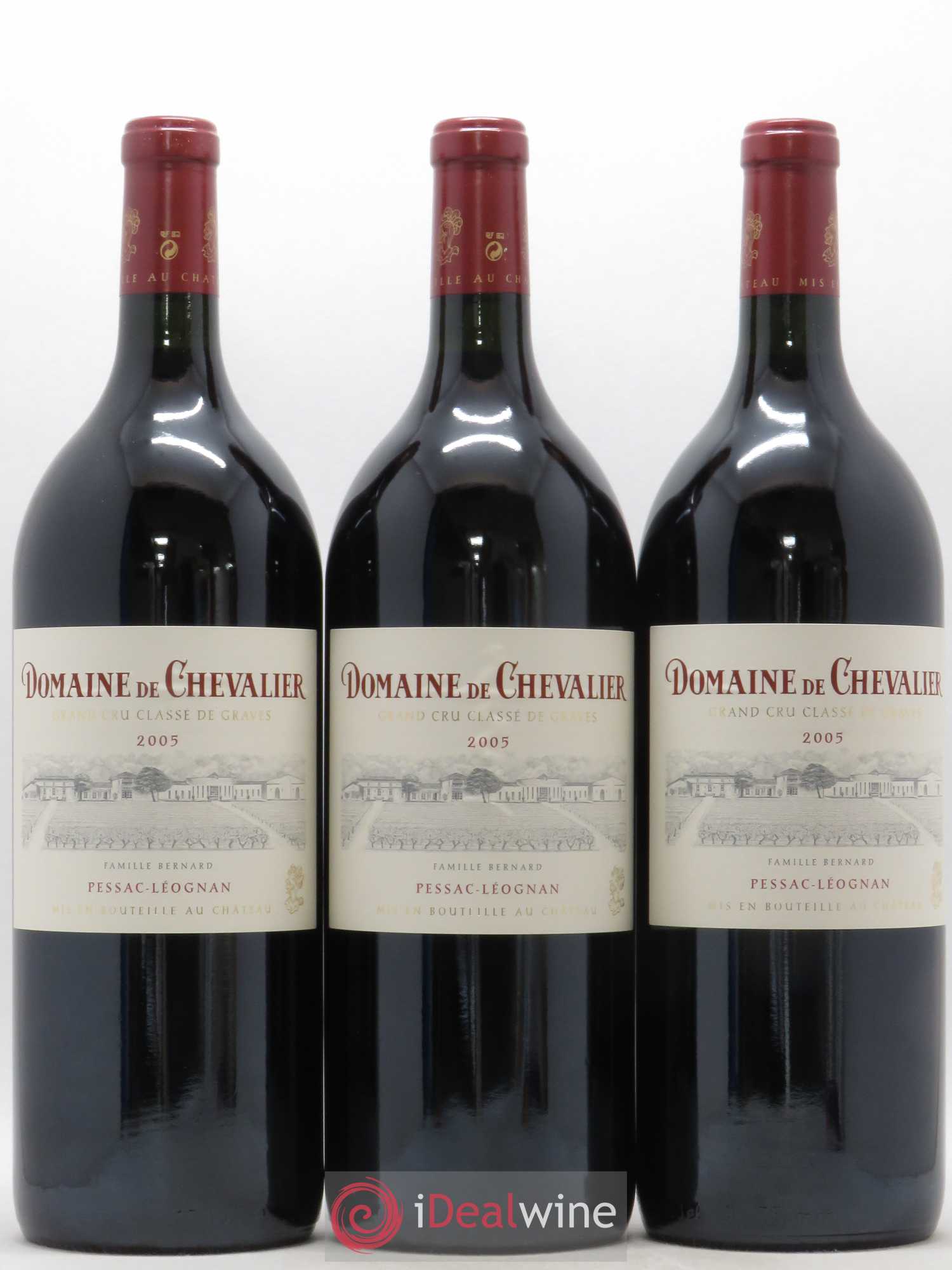 Domaine de Chevalier Cru Classé de Graves 2005 - Lot de 6 magnums - 2