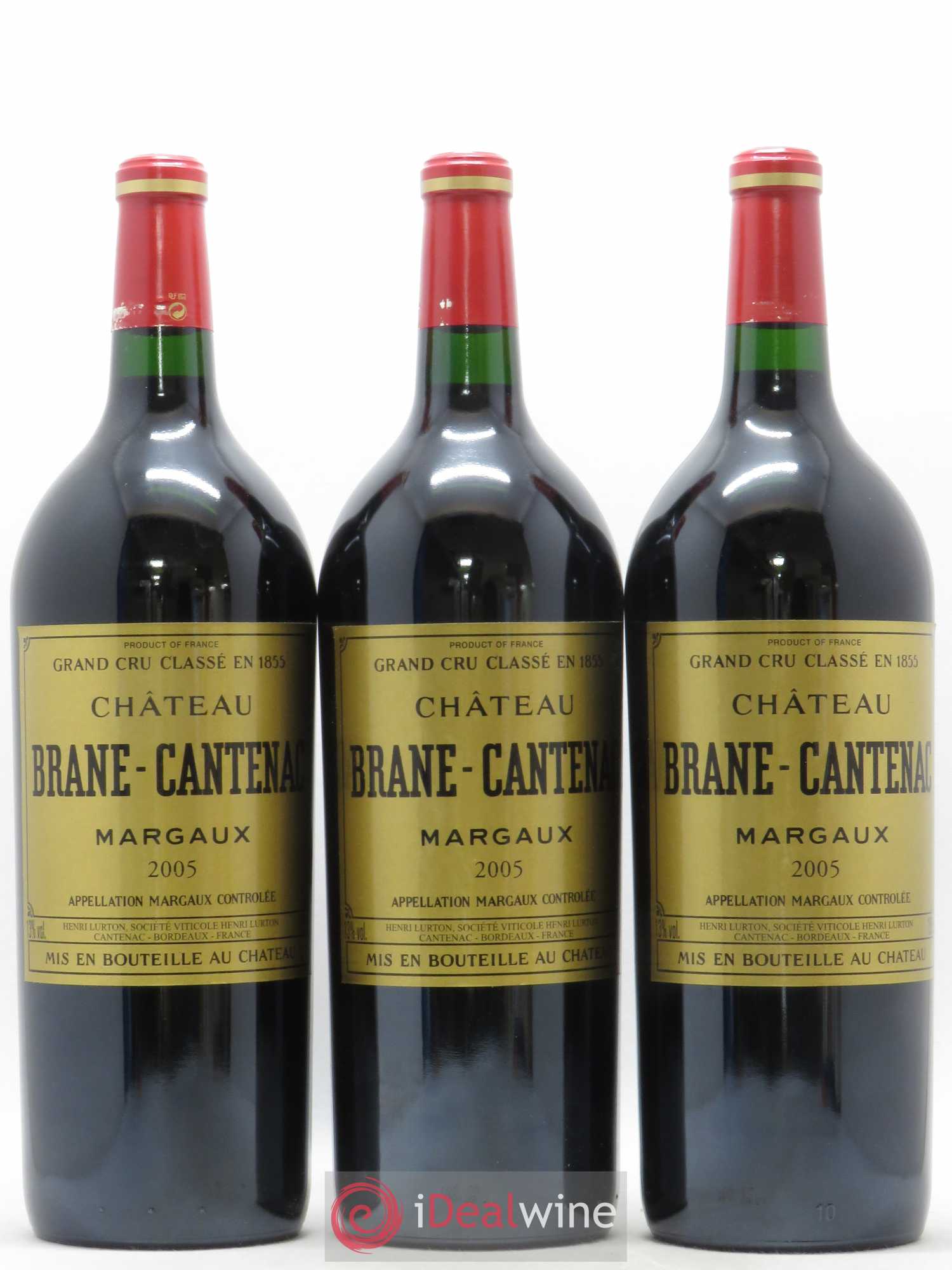 Château Brane Cantenac 2ème Grand Cru Classé 2005 - Lot de 6 magnums - 2
