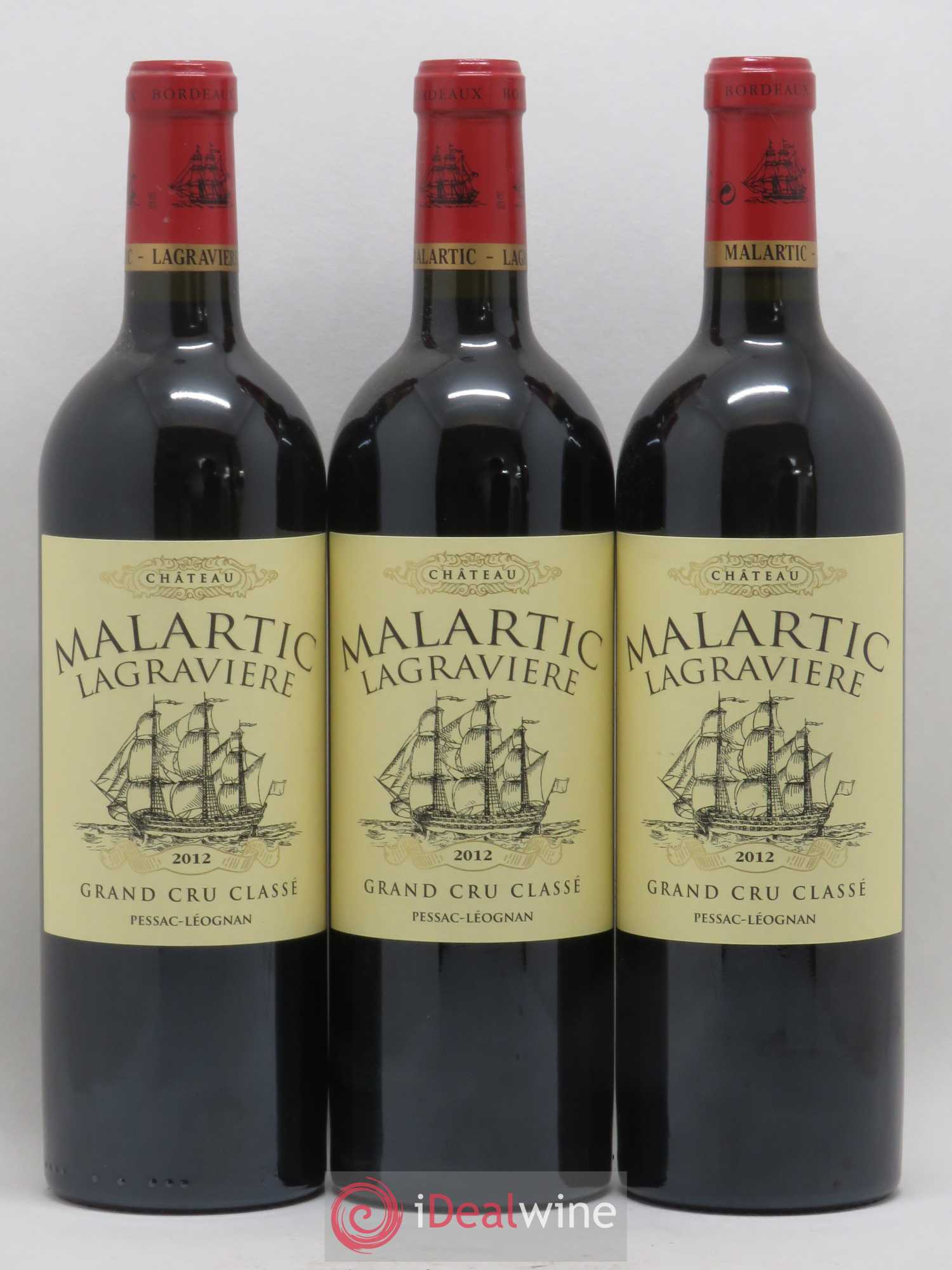 Château Malartic-Lagravière Cru Classé de Graves 2012 - Lot de 6 bouteilles - 2