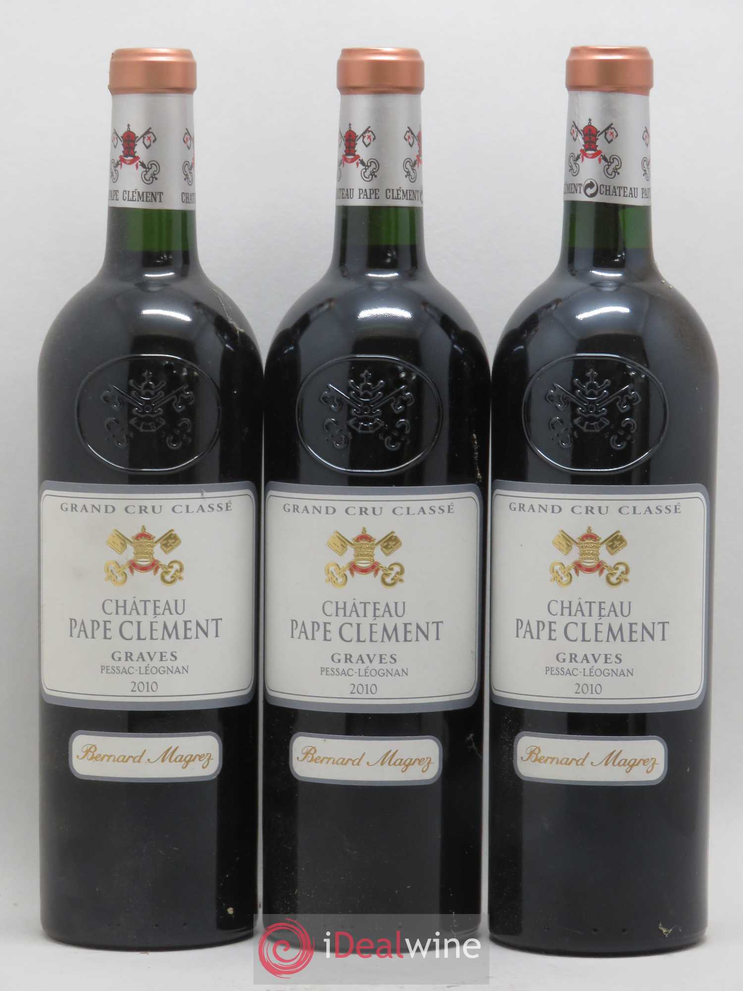 Château Pape Clément Cru Classé de Graves 2010 - Lot de 6 bouteilles - 1