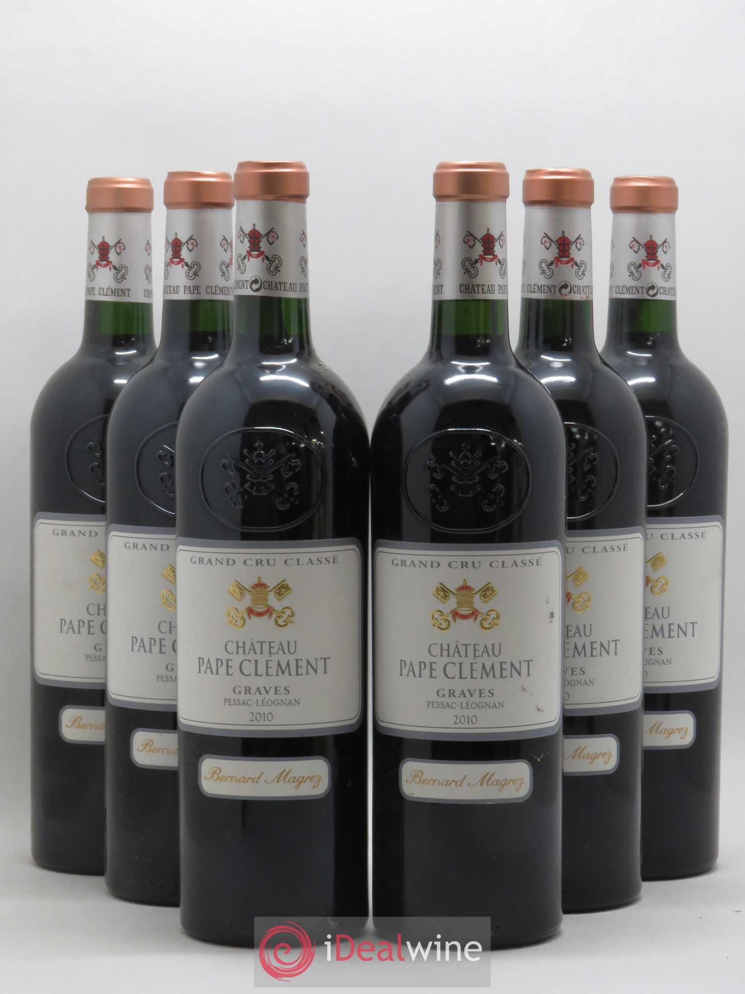Château Pape Clément Cru Classé de Graves 2010 - Lot de 6 bouteilles - 0