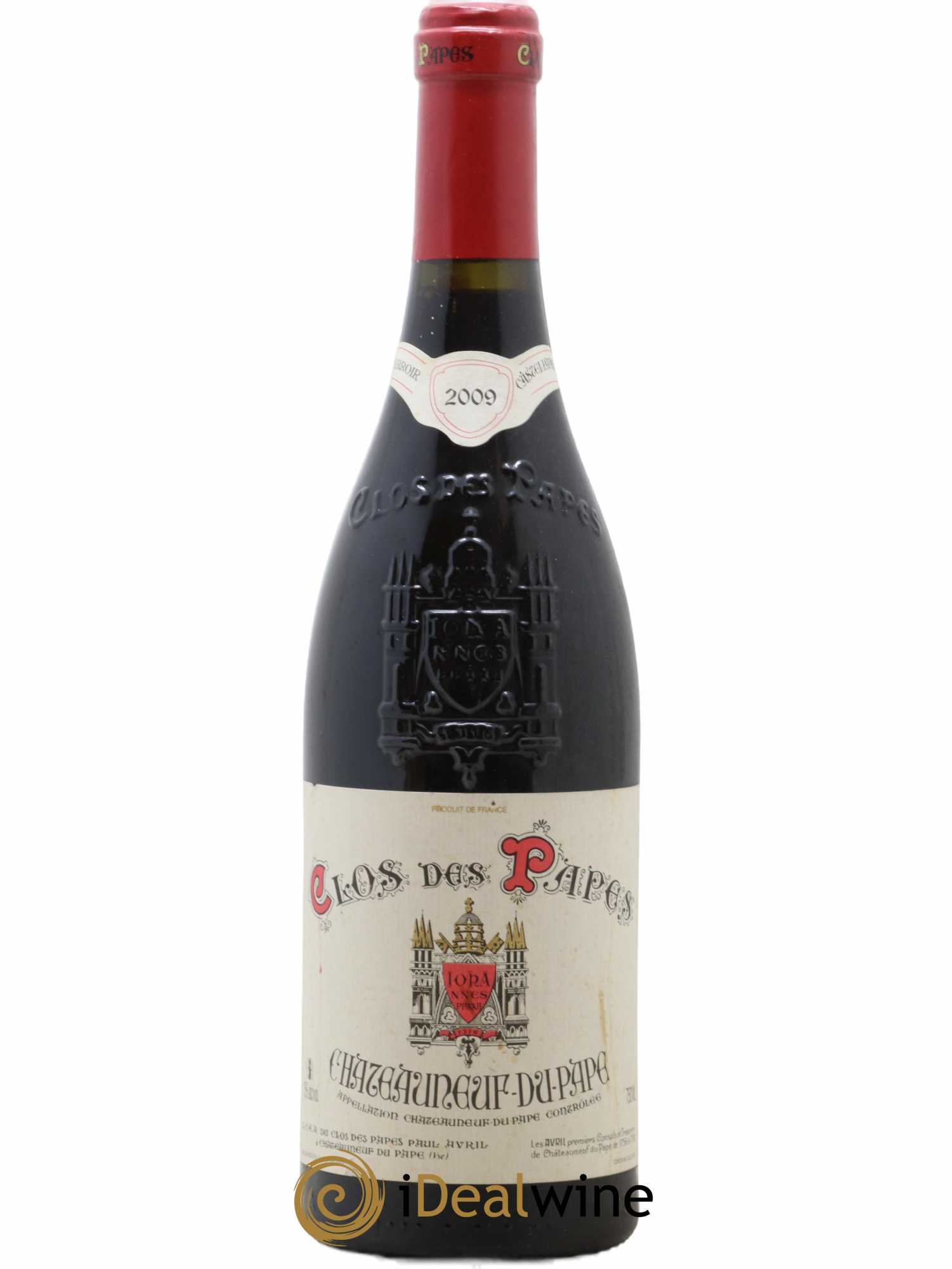 Châteauneuf-du-Pape Clos des Papes - Paul Avril 2009 - Lot de 1 bouteille - 0