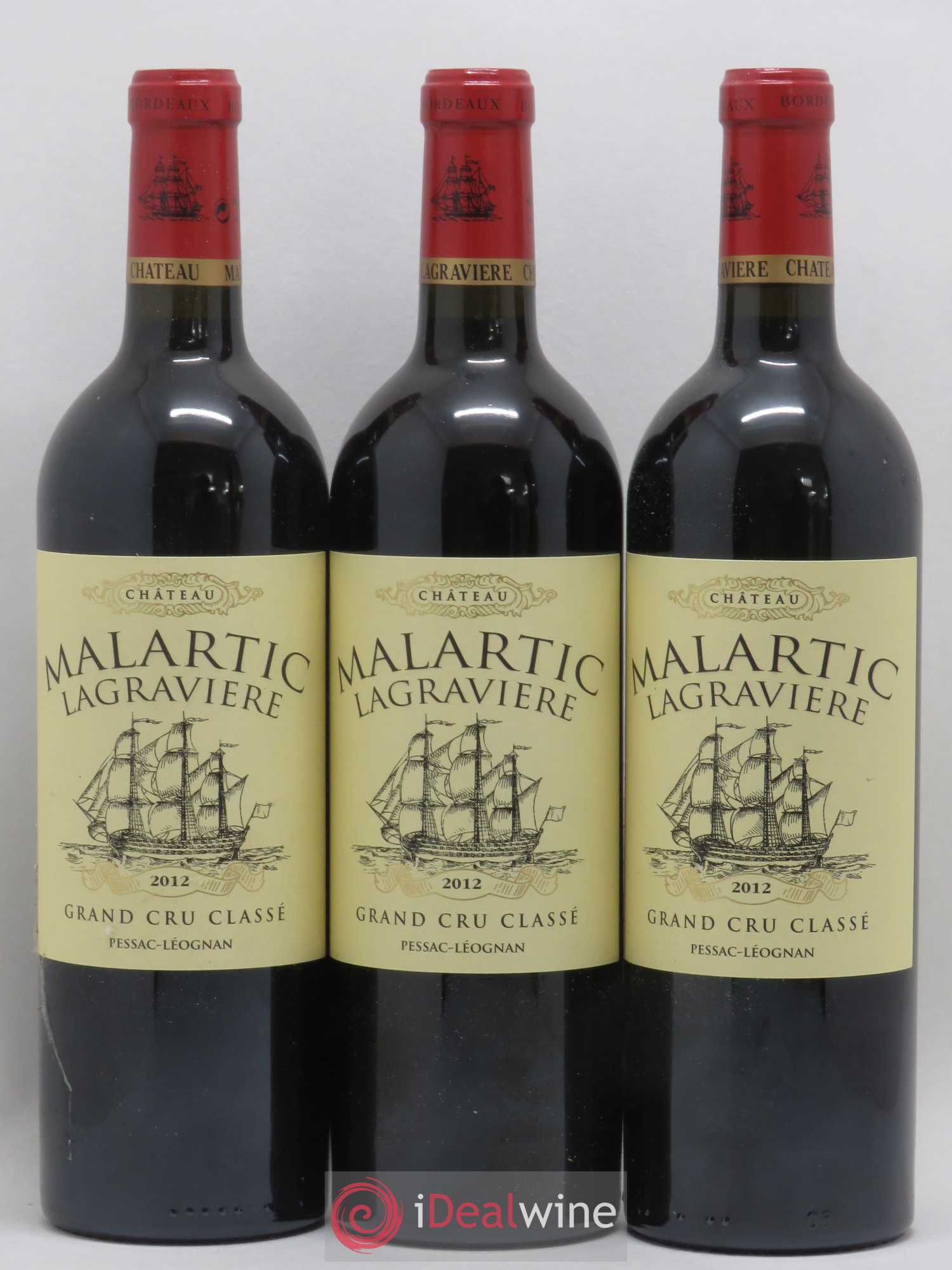 Château Malartic-Lagravière Cru Classé de Graves 2012 - Lot de 12 bouteilles - 2