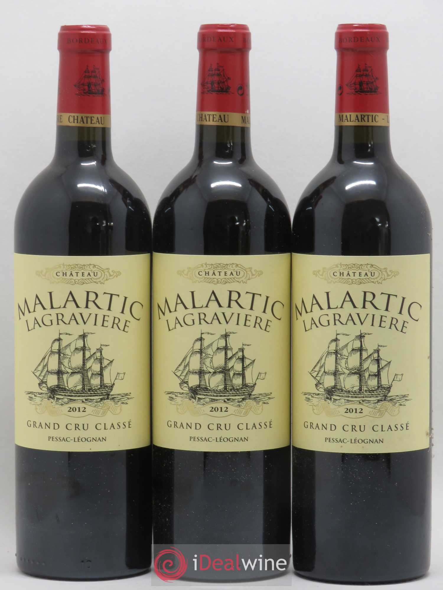 Château Malartic-Lagravière Cru Classé de Graves 2012 - Lot de 12 bouteilles - 3