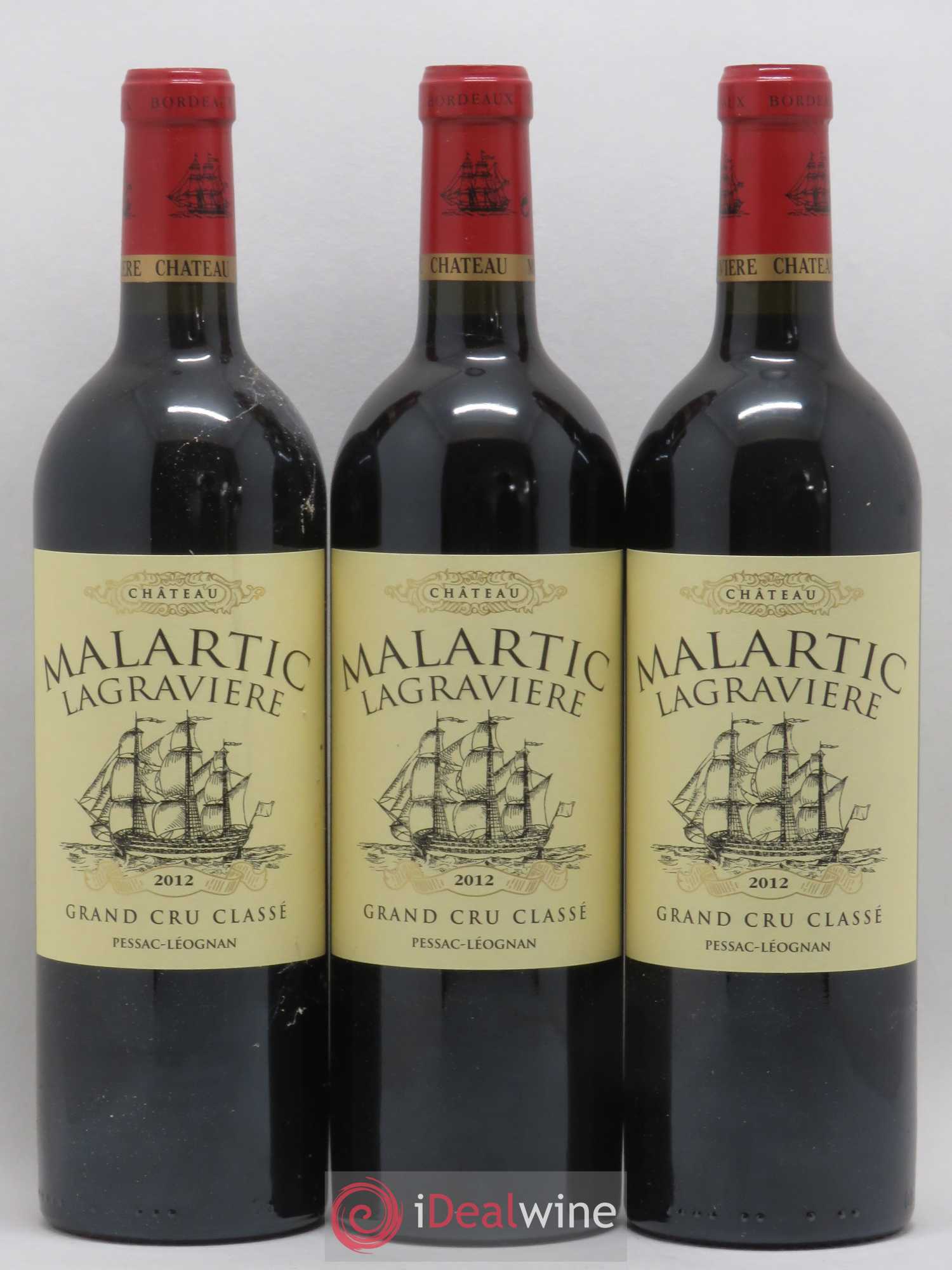 Château Malartic-Lagravière Cru Classé de Graves 2012 - Lot de 12 bouteilles - 4