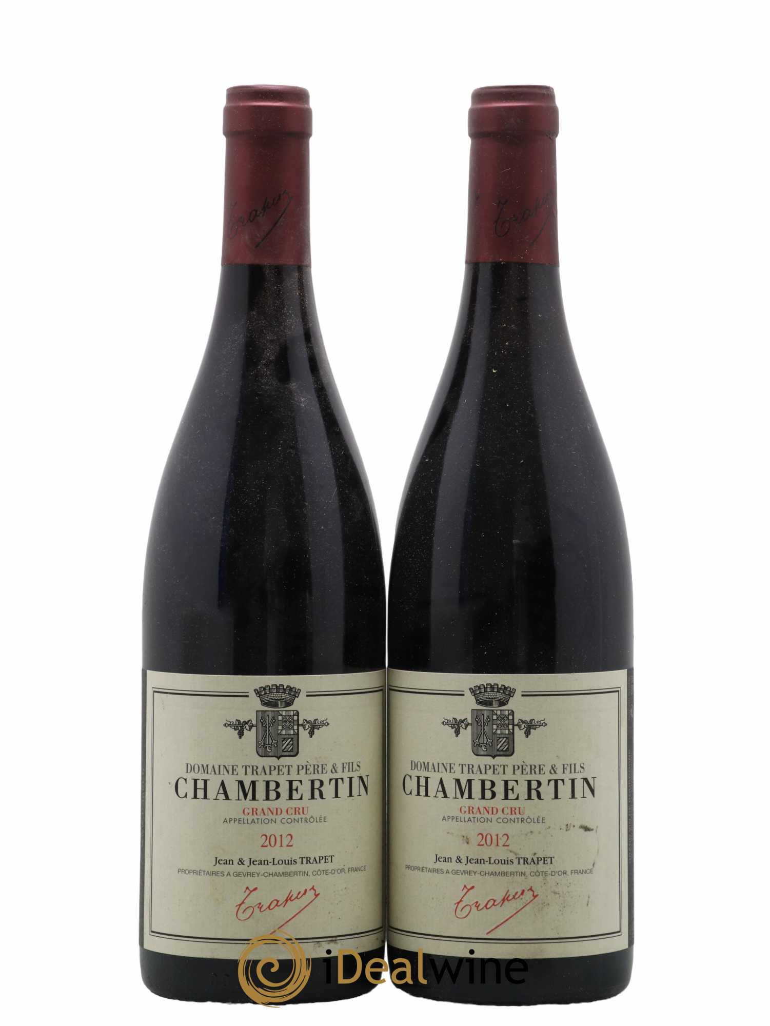 Chambertin Grand Cru Domaine Trapet 2012 - Lot de 2 bouteilles - 0