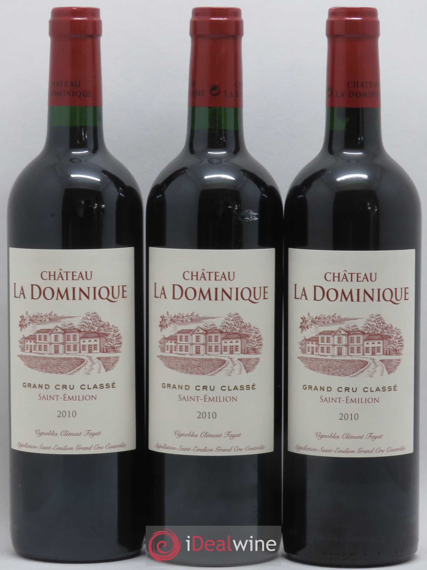 Château la Dominique Grand Cru Classé 2010 - Lot de 6 bouteilles - 2