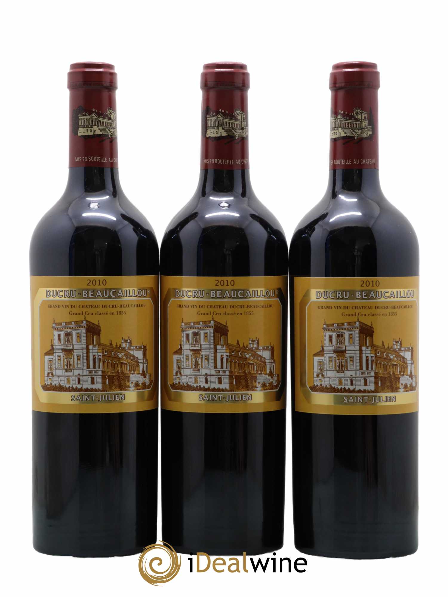 Château Ducru Beaucaillou 2ème Grand Cru Classé 2010 - Lot de 3 bouteilles - 0