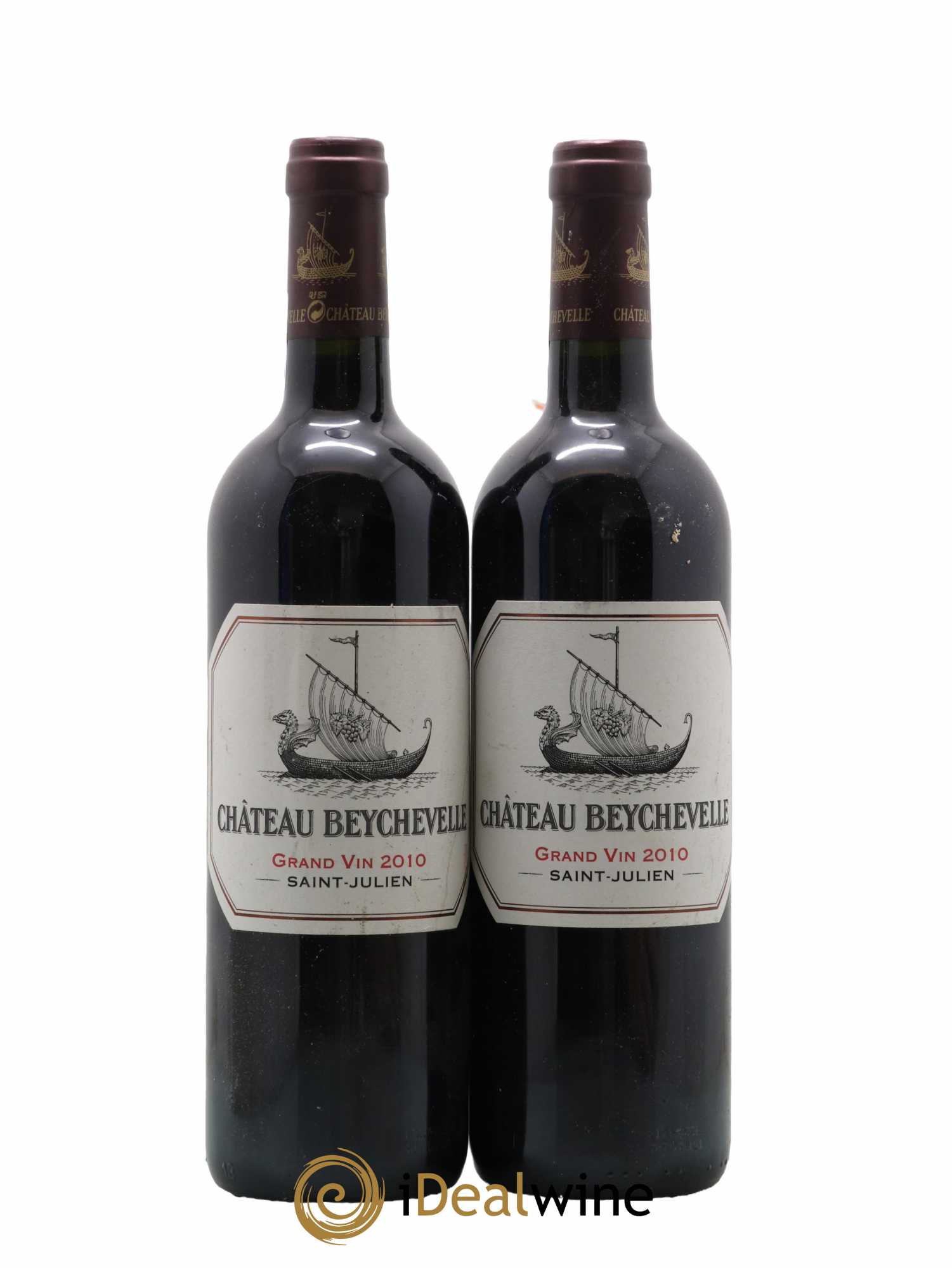 Château Beychevelle 4ème Grand Cru Classé 2010 - Lot de 2 bouteilles - 0