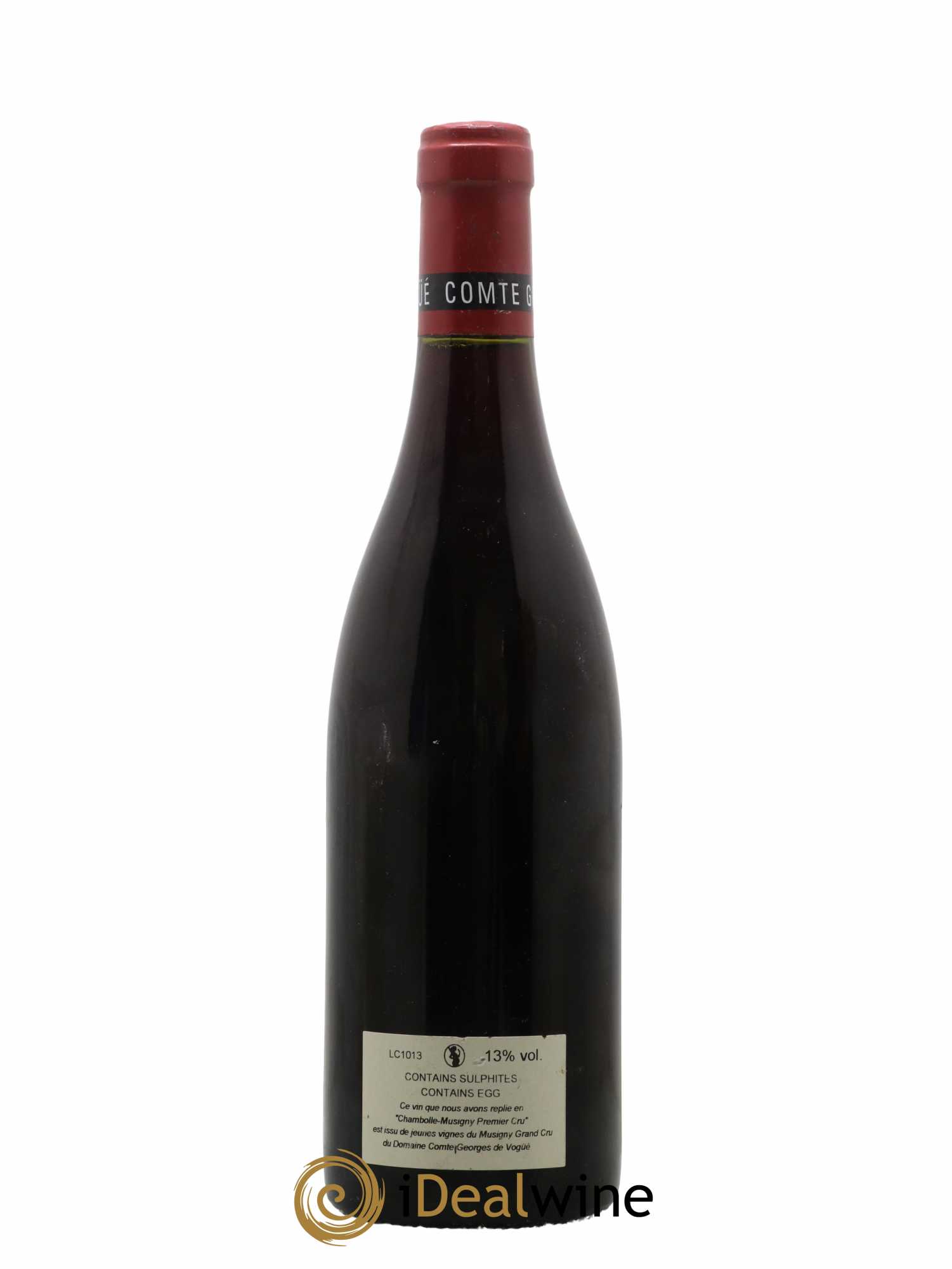 Chambolle-Musigny 1er Cru Comte Georges de Vogüé 2001 - Lot de 1 bouteille - 1