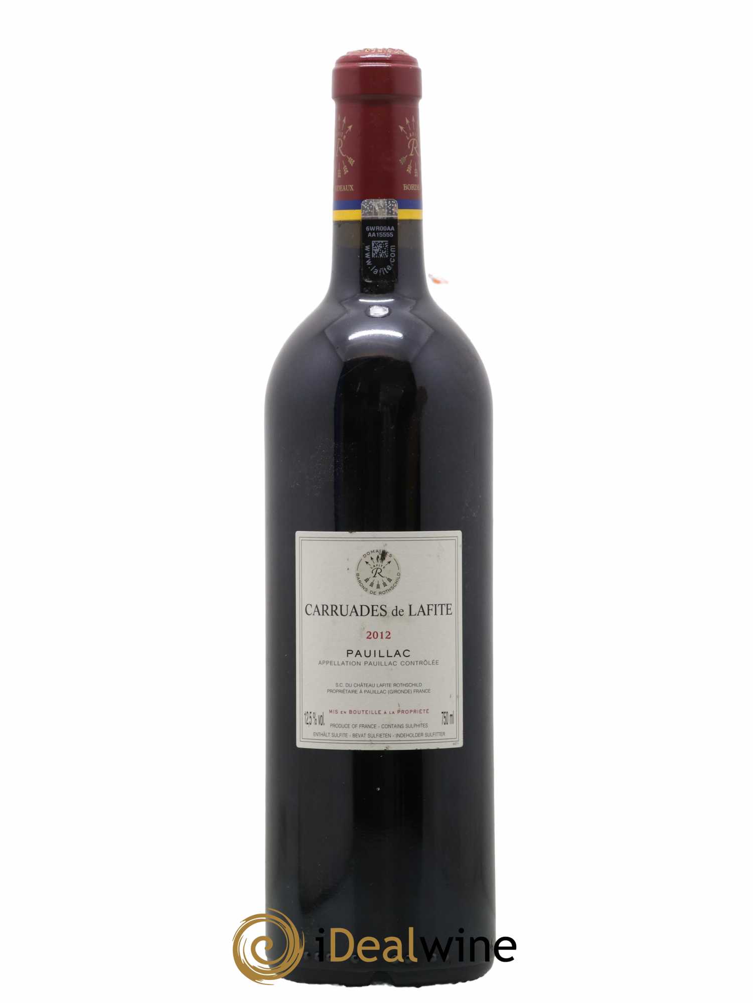 Carruades de Lafite Rothschild Second Vin 2012 - Lot de 1 bouteille - 1