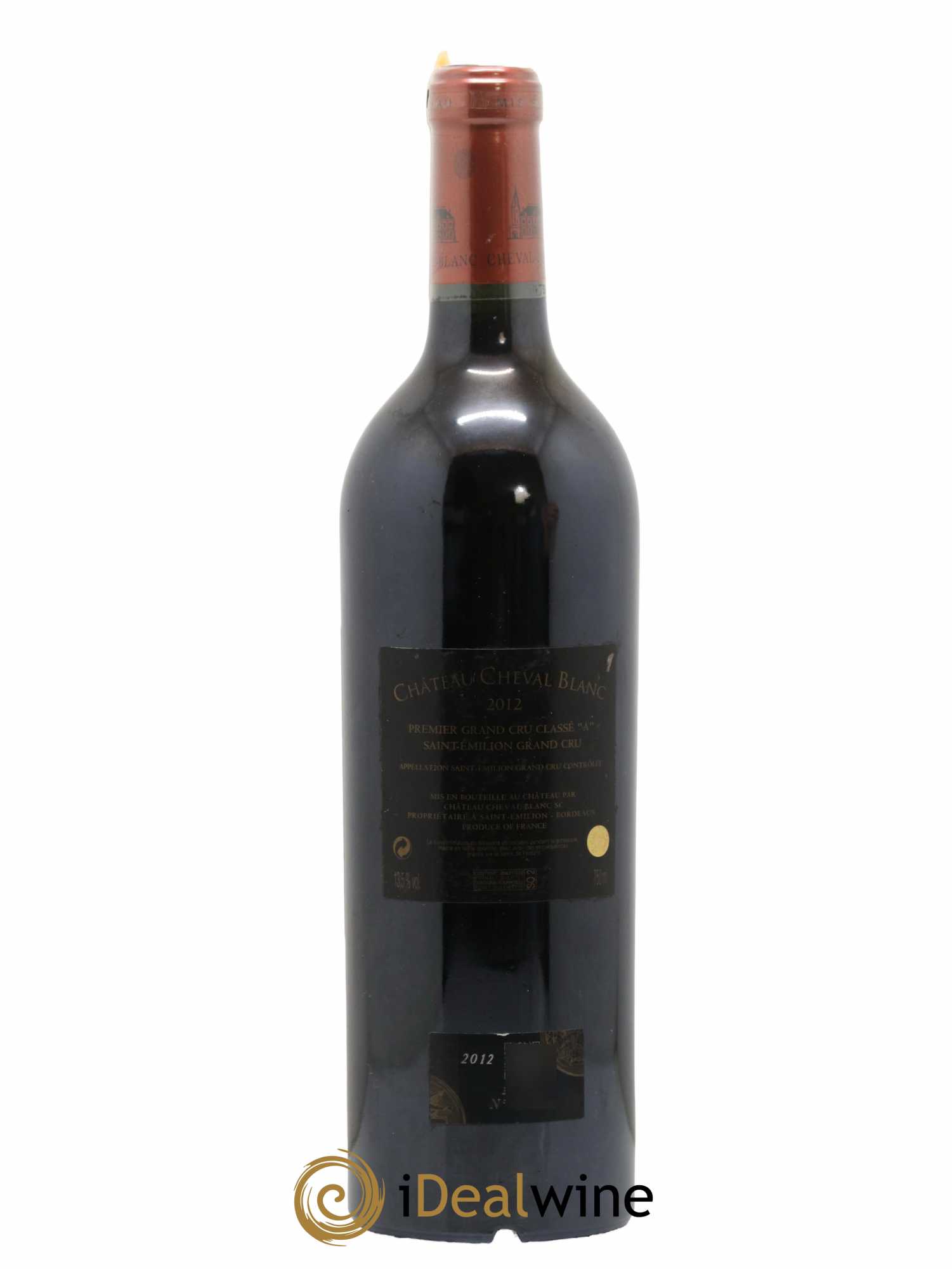 Château Cheval Blanc 1er Grand Cru Classé A 2012 - Lot de 1 bouteille - 1