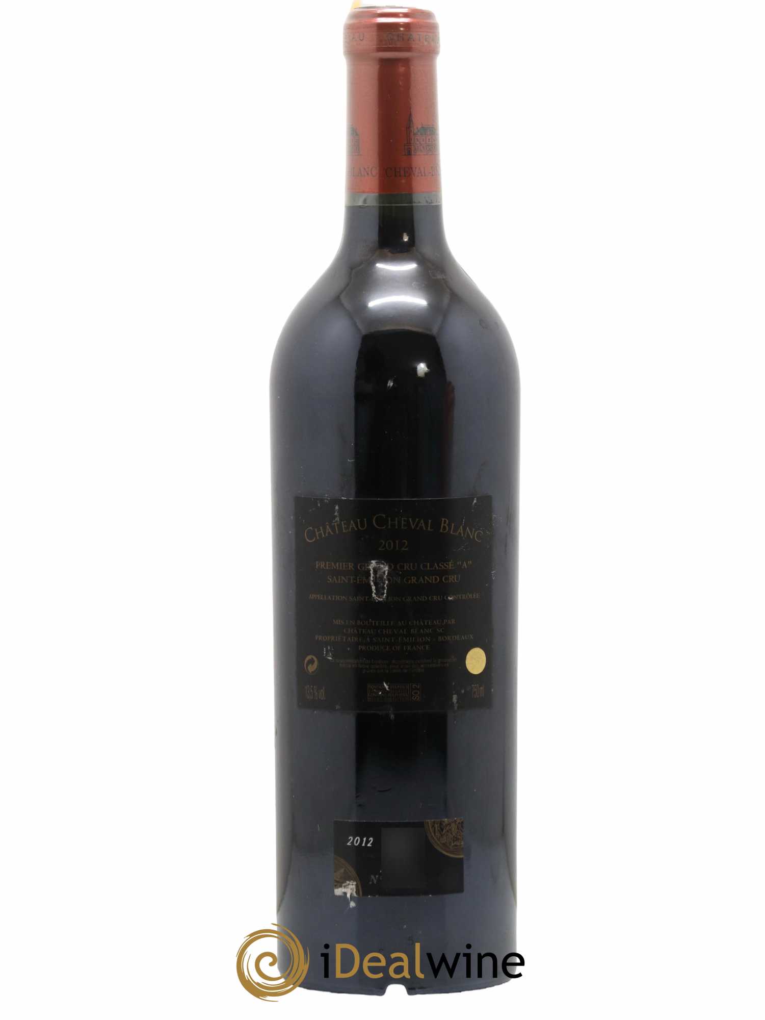 Château Cheval Blanc 1er Grand Cru Classé A  2012 - Lot de 1 bouteille - 1