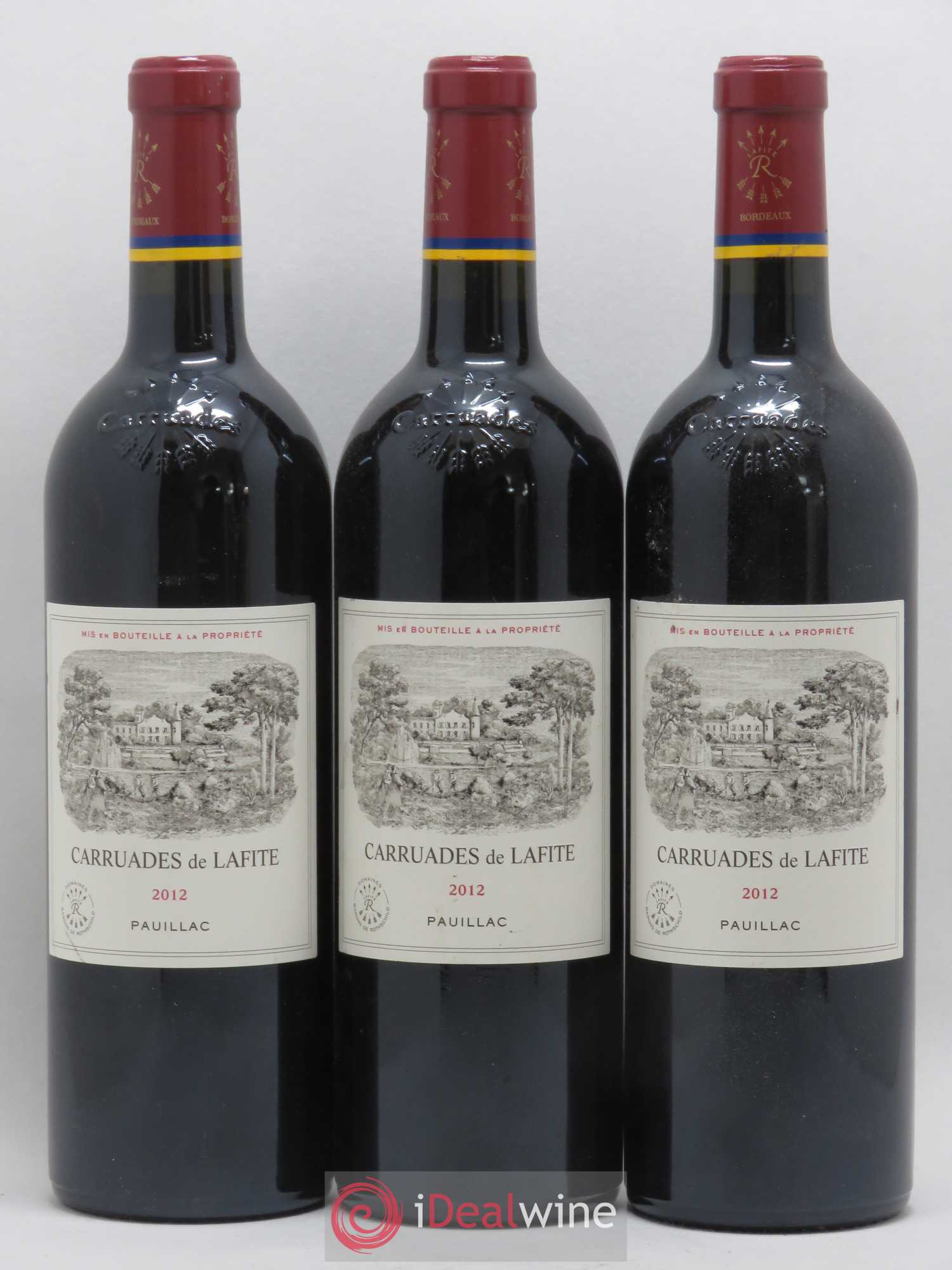 Carruades de Lafite Rothschild Second Vin 2012 - Lot de 6 bouteilles - 1