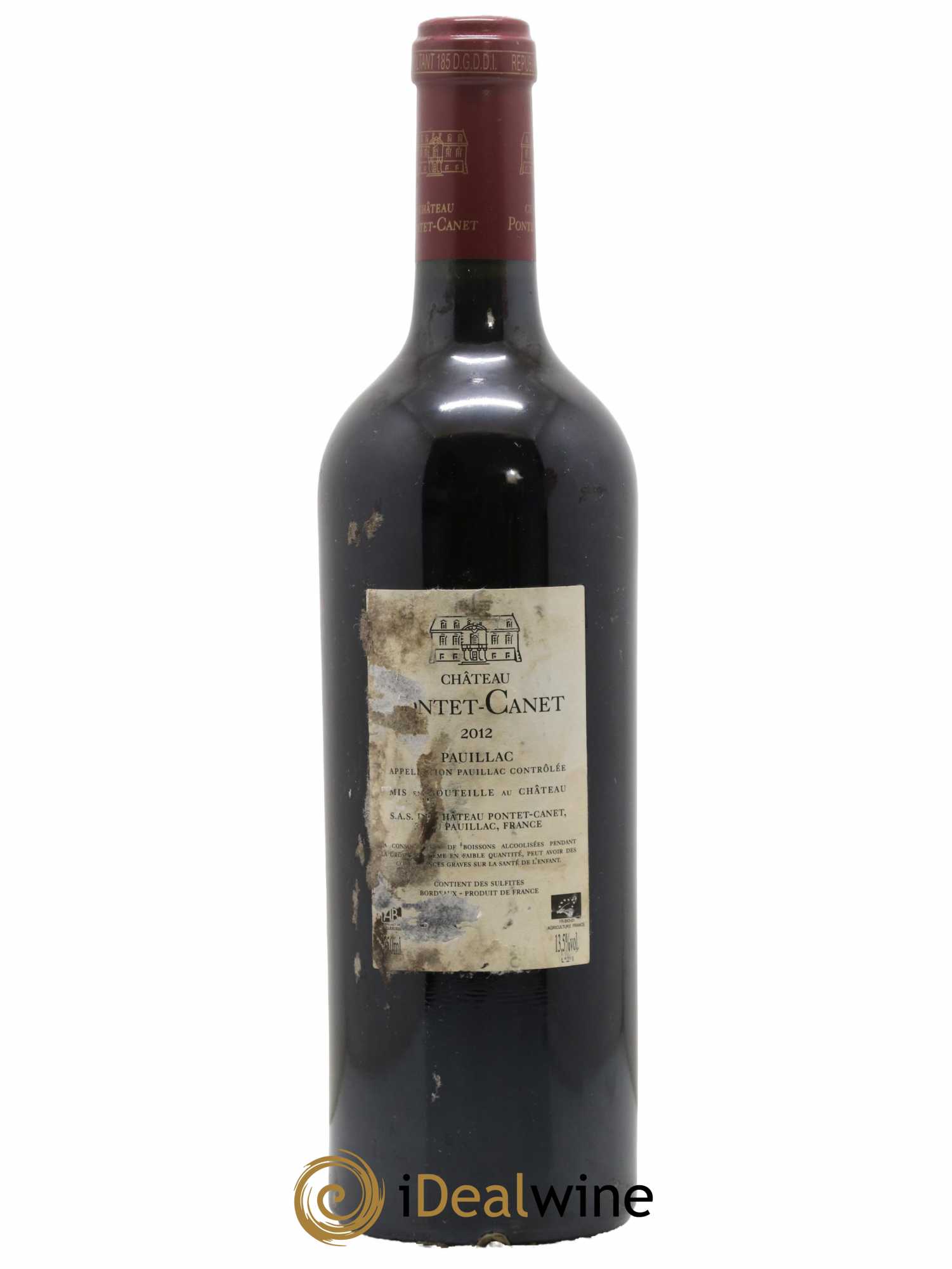 Château Pontet Canet 5ème Grand Cru Classé 2012 - Lot de 1 bouteille - 1