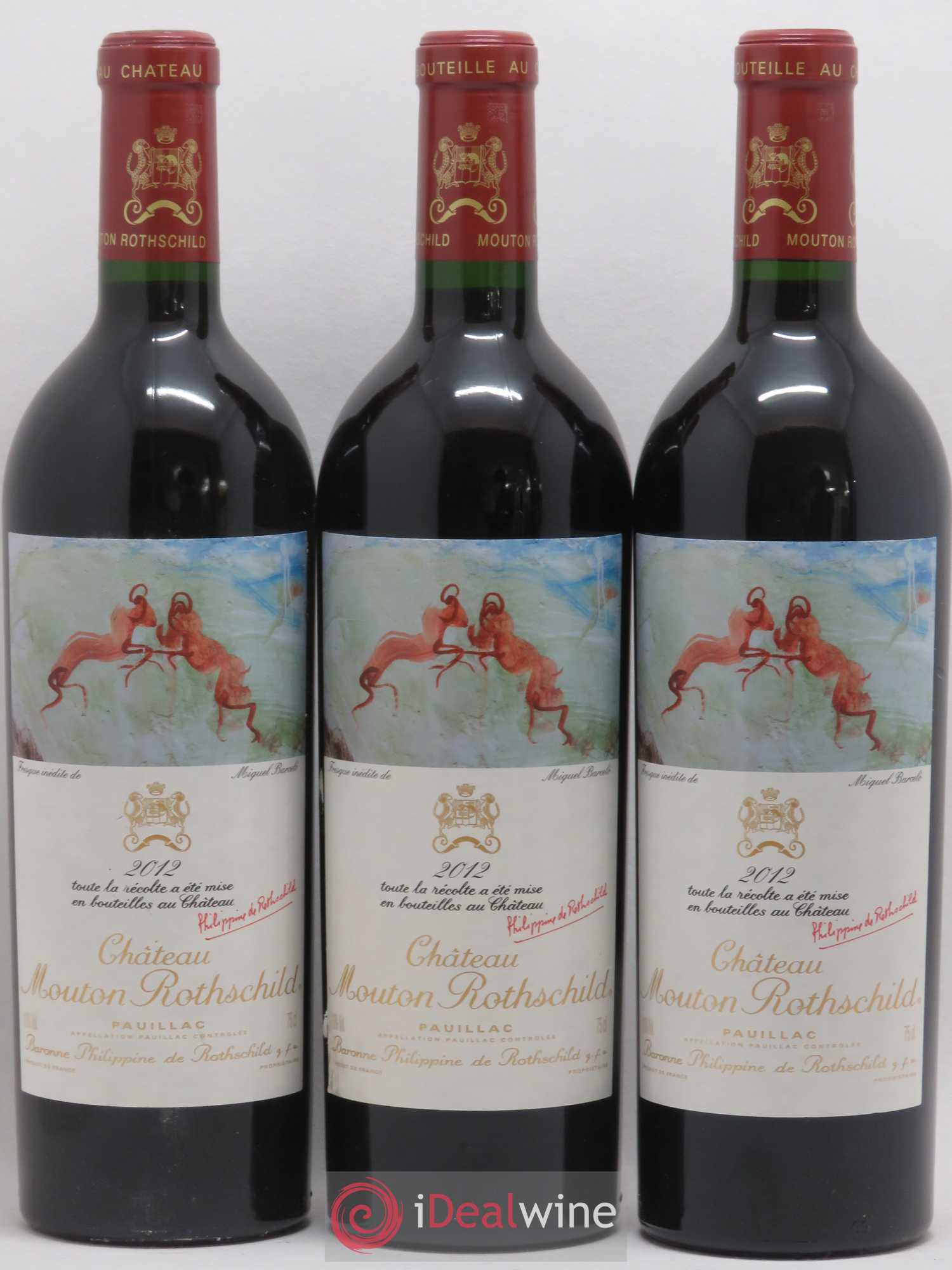 Château Mouton Rothschild 1er Grand Cru Classé 2012 - Lot de 12 bouteilles - 5