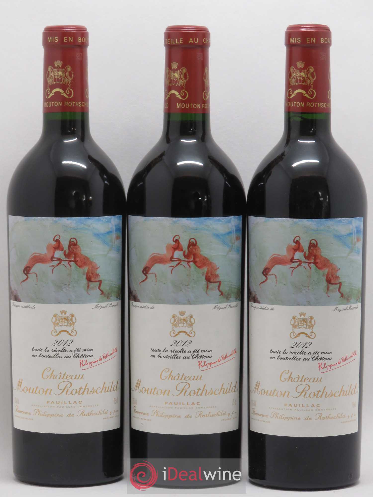 Château Mouton Rothschild 1er Grand Cru Classé 2012 - Lot de 12 bouteilles - 7