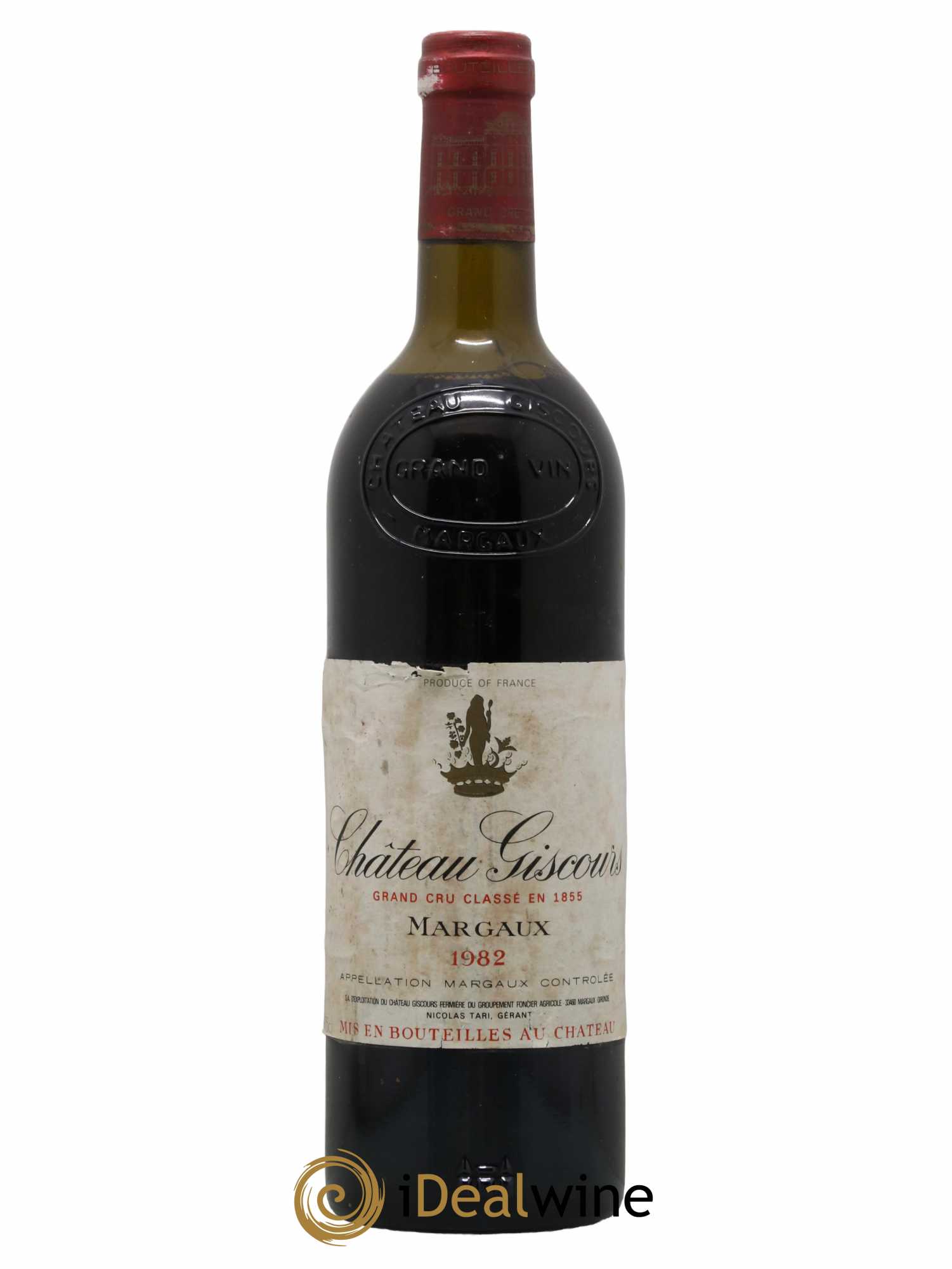 Château Giscours 3ème Grand Cru Classé 1982 - Lot de 1 bouteille - 0
