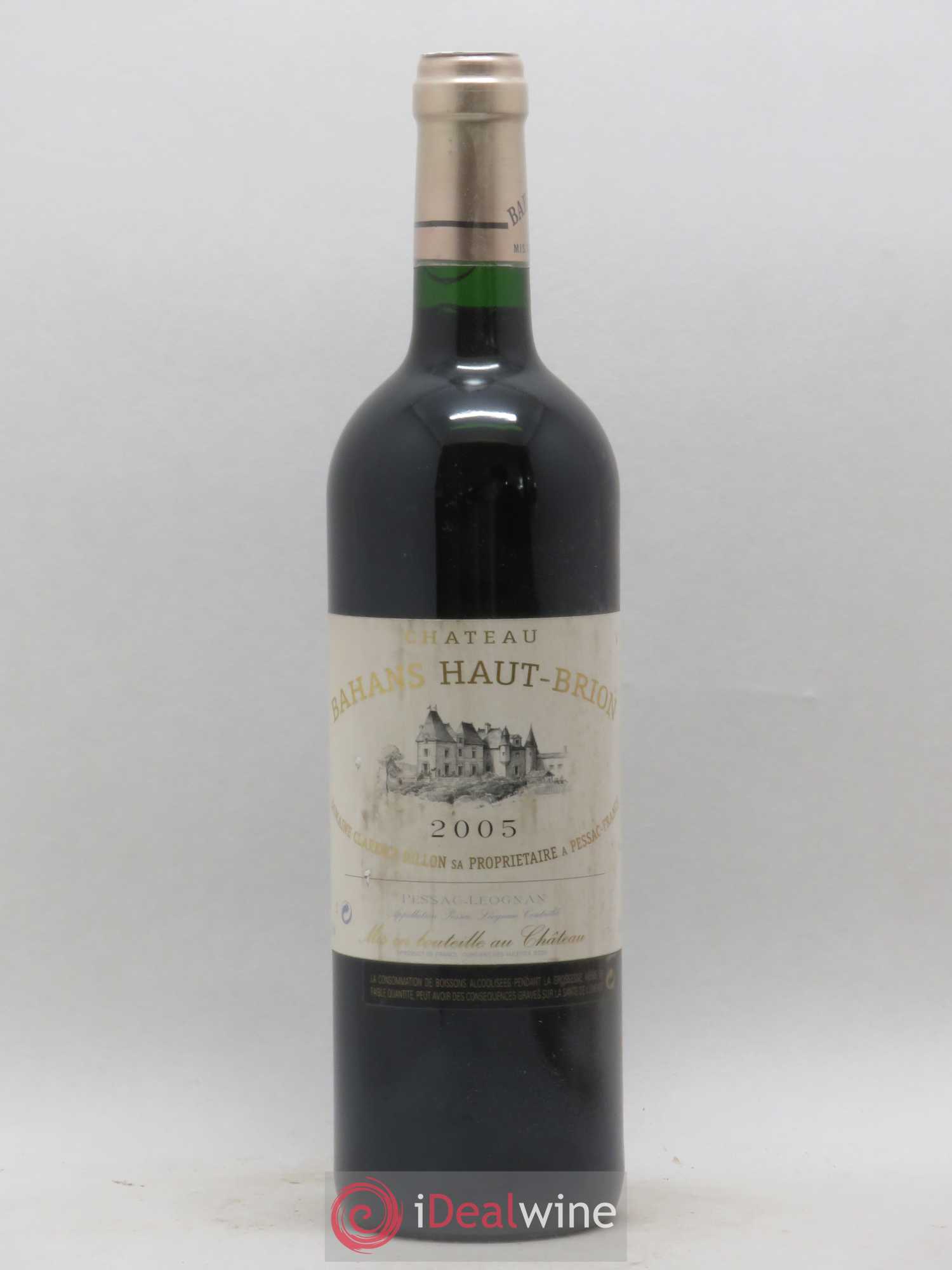 Clarence (Bahans) de Haut-Brion Second Vin 2005 - Lot de 1 bouteille - 0