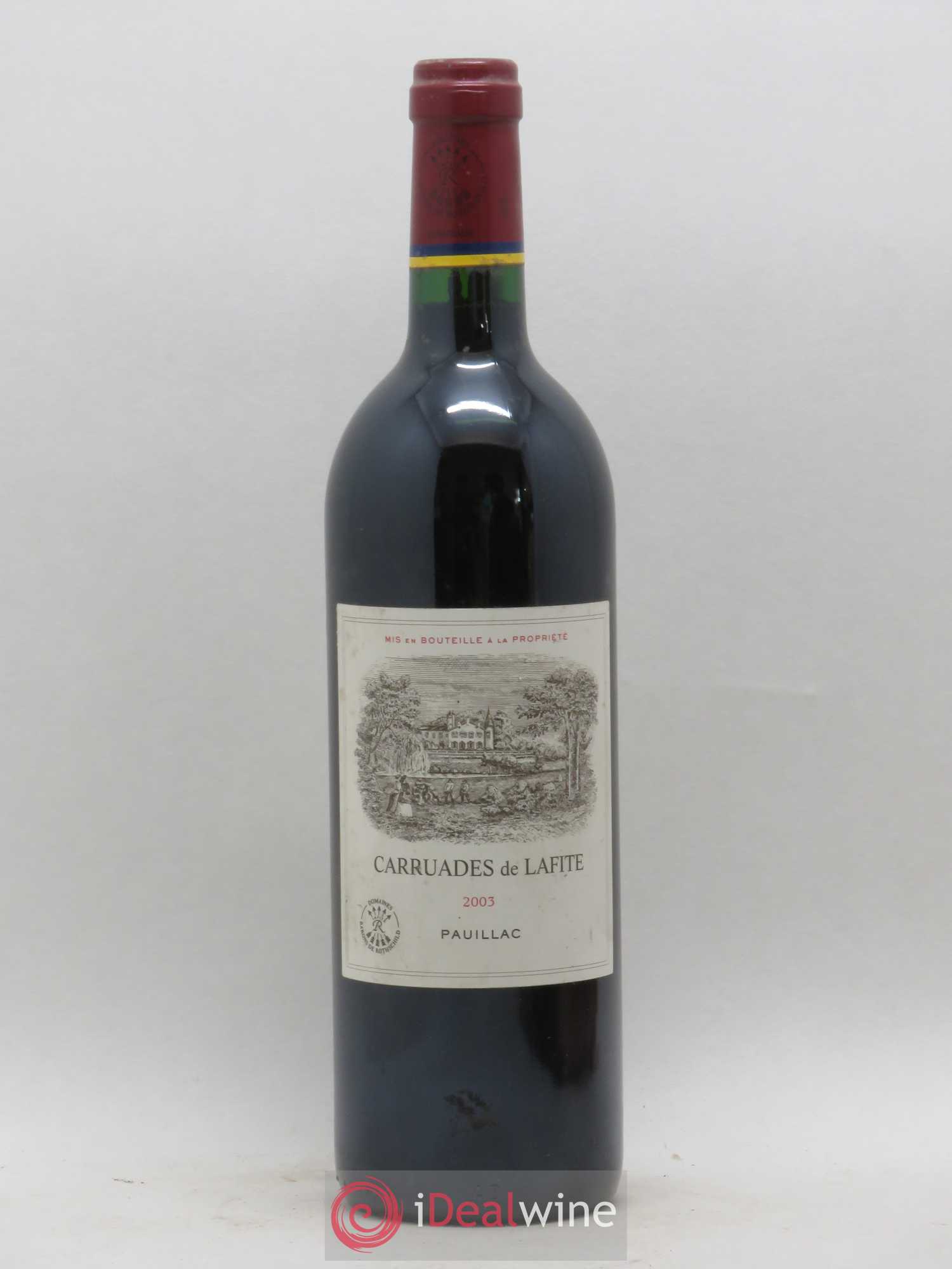 Carruades de Lafite Rothschild Second Vin 2003 - Lot de 1 bouteille - 0