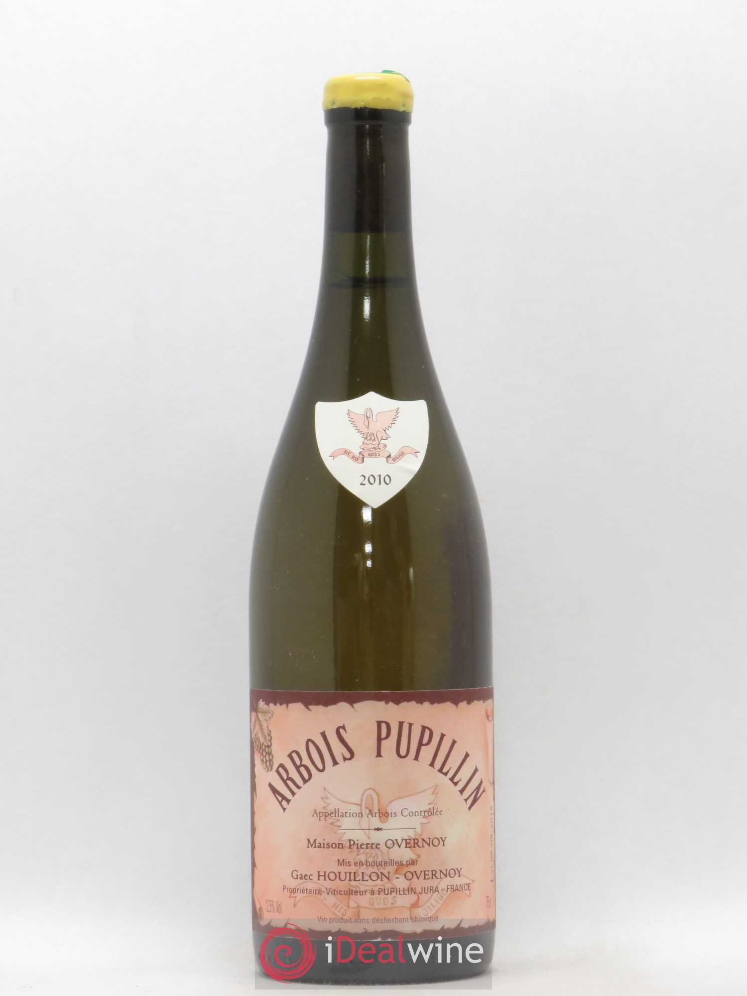 Arbois-Pupillin Savagnin élevage prolongé (cire jaune) Overnoy-Houillon (Domaine) 2010 - Lot de 1 bouteille - 0