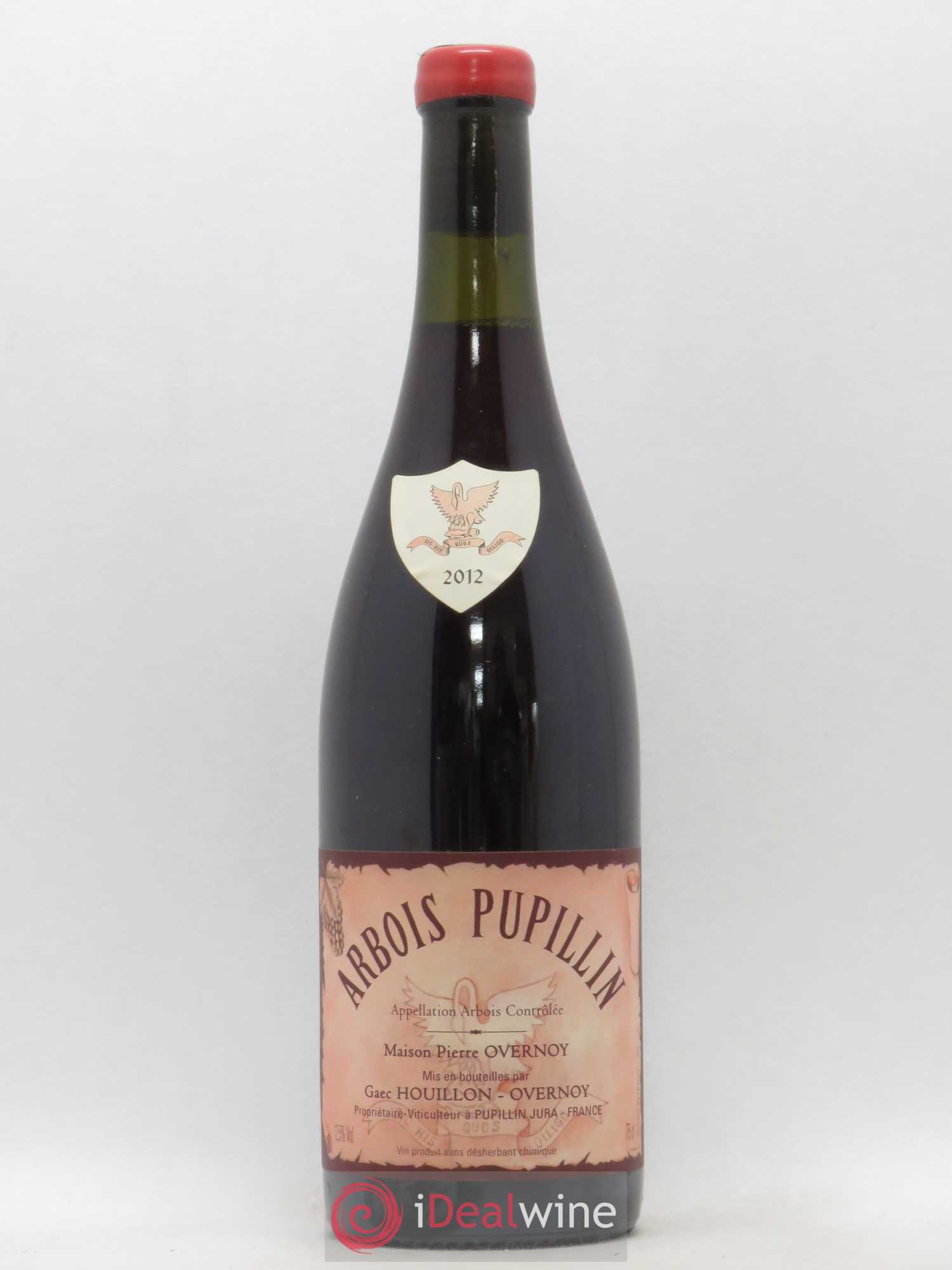 Arbois-Pupillin Poulsard (cire rouge) Overnoy-Houillon (Domaine) 2012 - Lot de 1 bouteille - 0