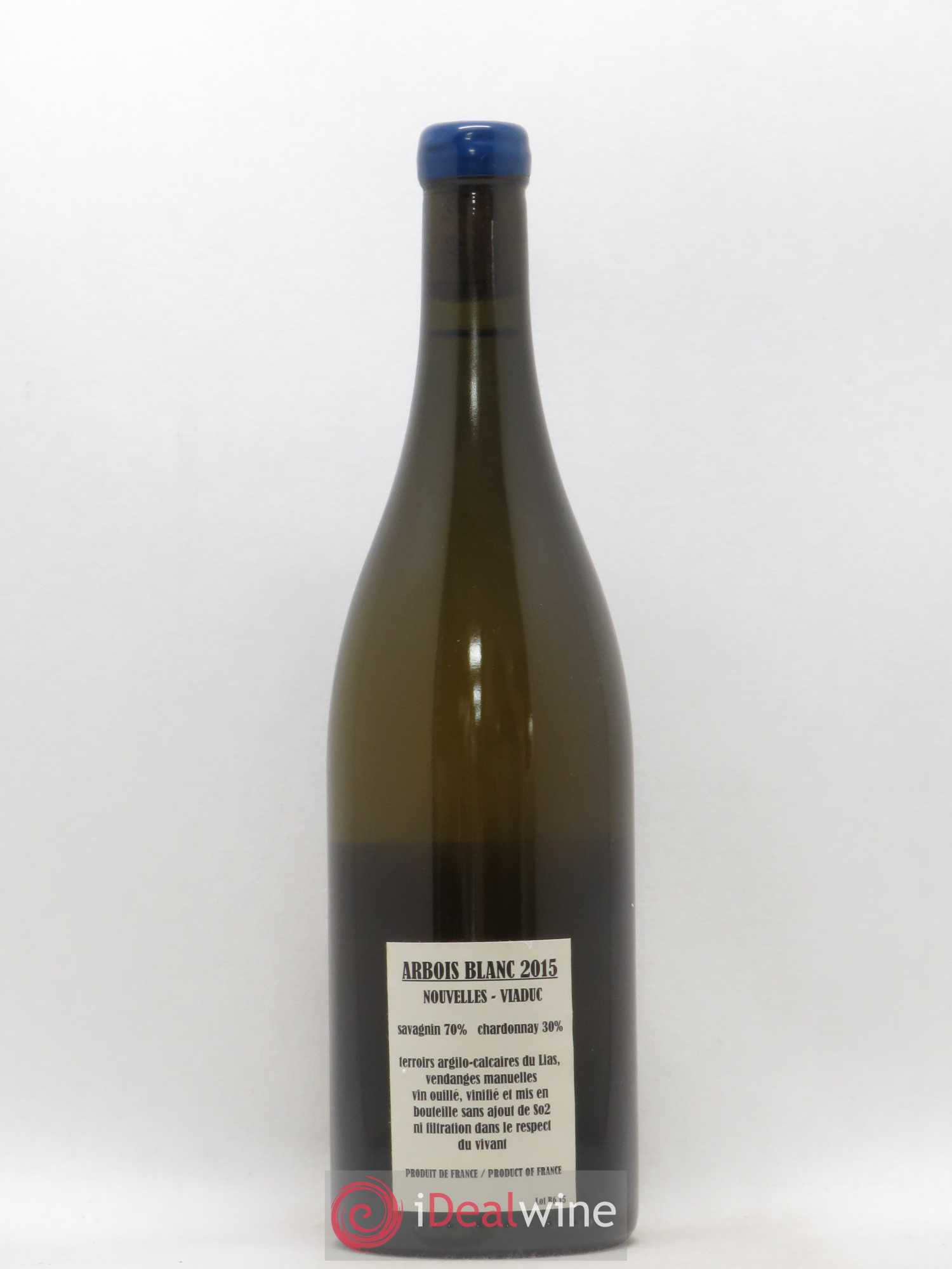 Arbois Savagnin Chardonnay Nouvelles-Viaduc Adeline Houillon & Renaud Bruyère 2015 - Lot de 1 bouteille - 1