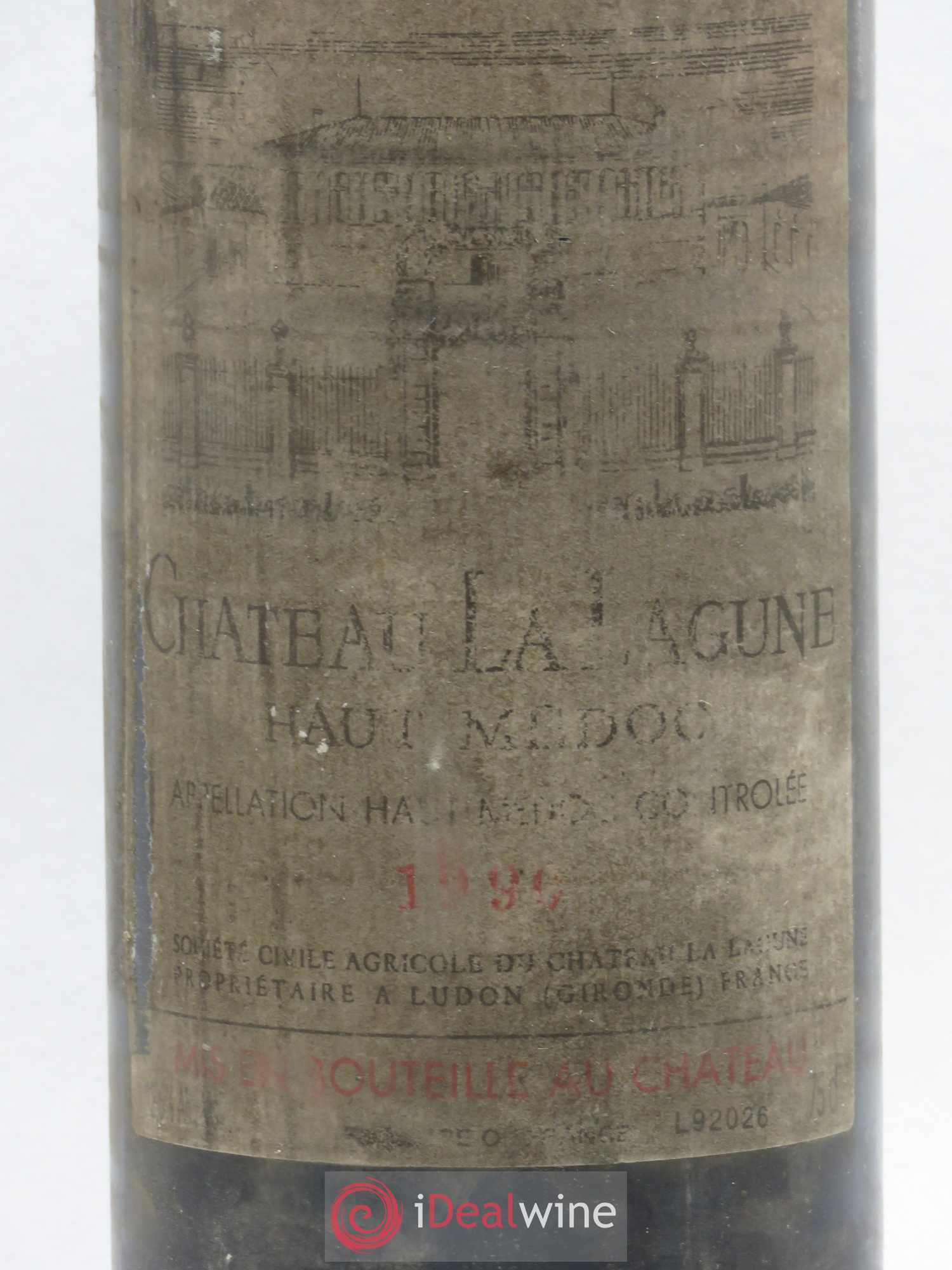 Château la Lagune 3ème Grand Cru Classé 1990 - Lot de 3 bouteilles - 1