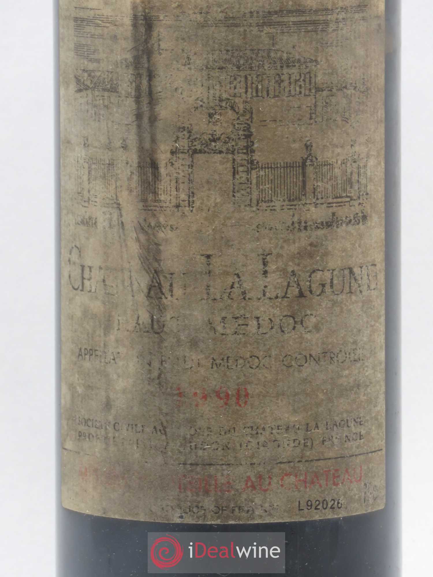 Château la Lagune 3ème Grand Cru Classé 1990 - Lot de 3 bouteilles - 2