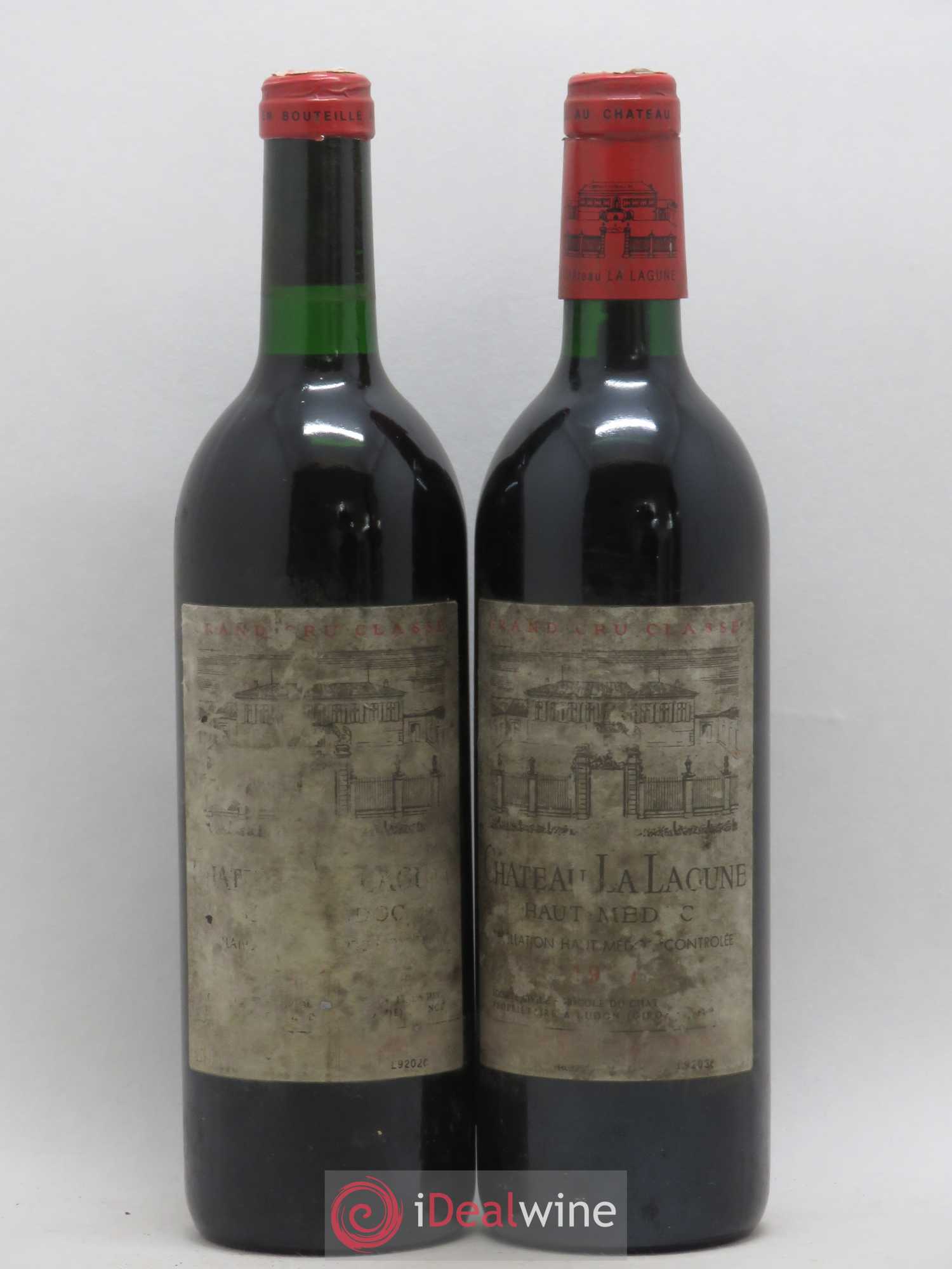 Château la Lagune 3ème Grand Cru Classé 1990 - Lot de 2 bouteilles - 0