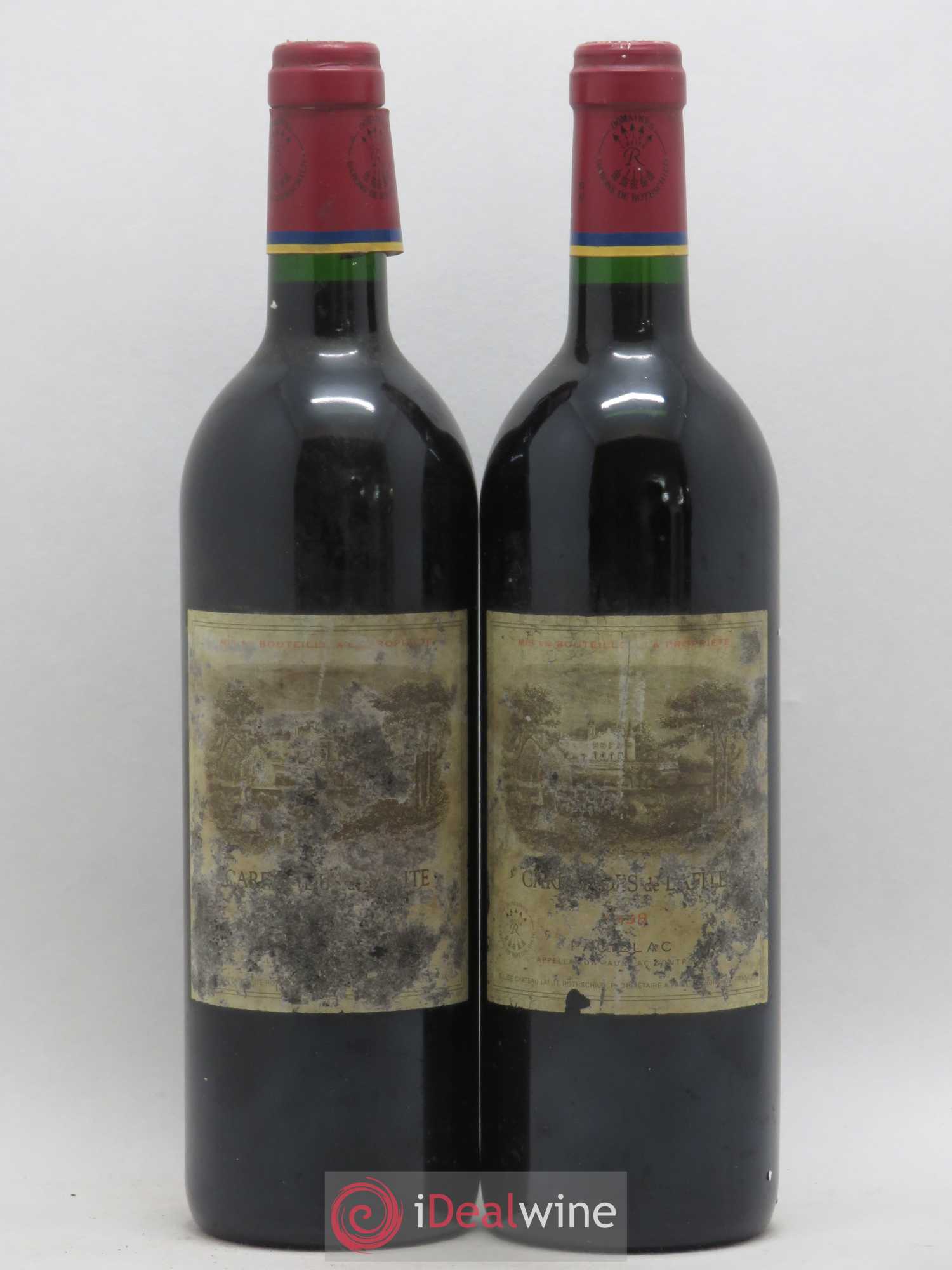 Carruades de Lafite Rothschild Second Vin 1998 - Lot de 2 bouteilles - 0